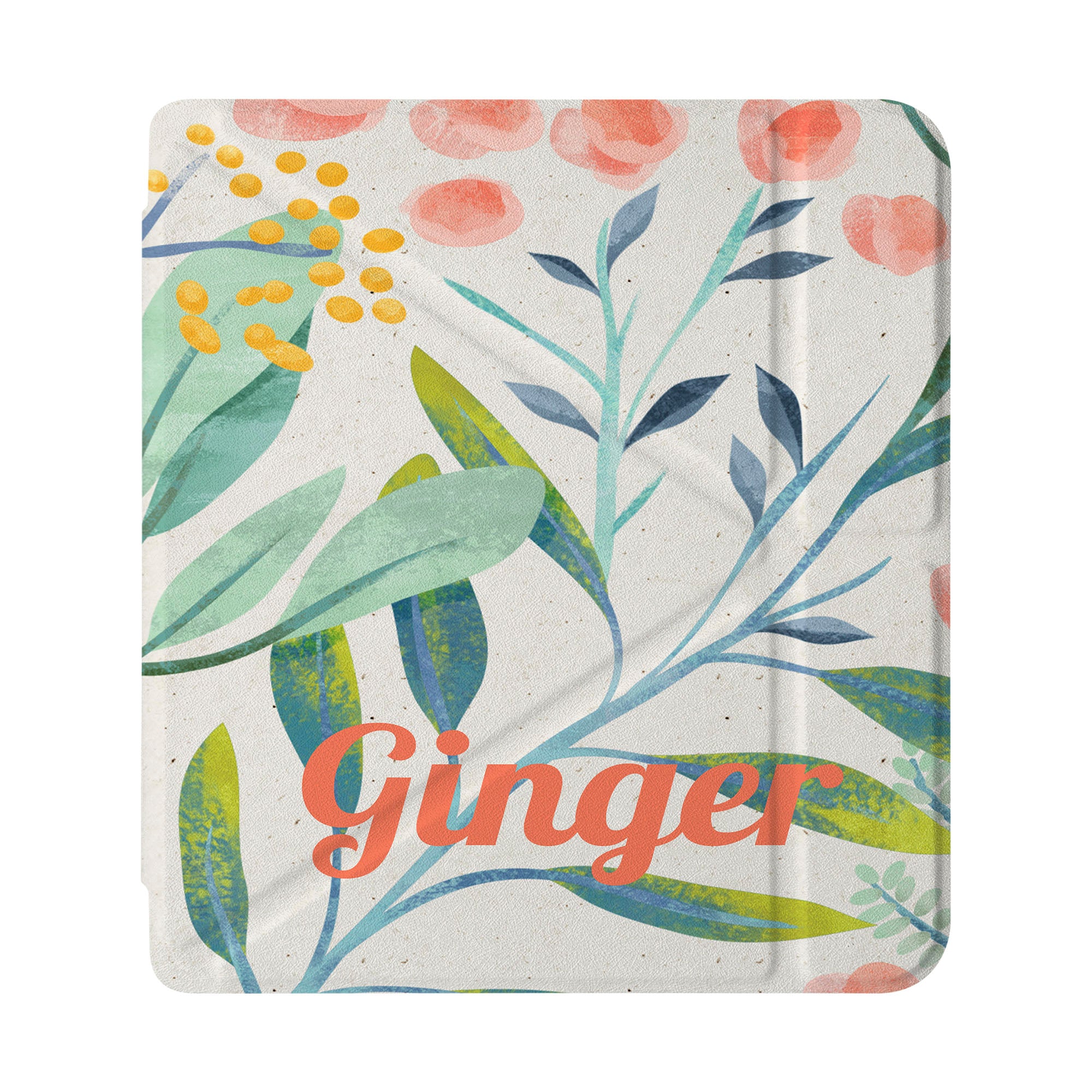 KOBO Case for E-Reader - Pink Floral Design Protective Cover | Perfect for Reading at Home, Travel & Commuting