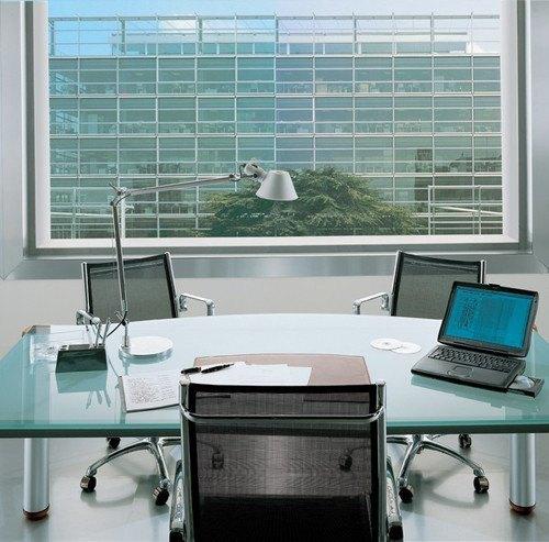 Ergonomic Aluminum Executive Office Chair with Breathable Mesh Seat - Perfect for Home Office, Conference Rooms & Corporate Workspaces