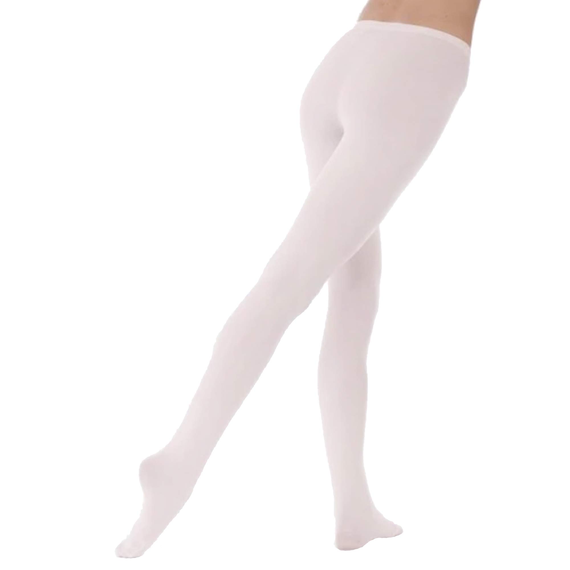 Silky Ballet Tights for Women - Convertible Dancewear (Black, Medium) for Ballet & Yoga