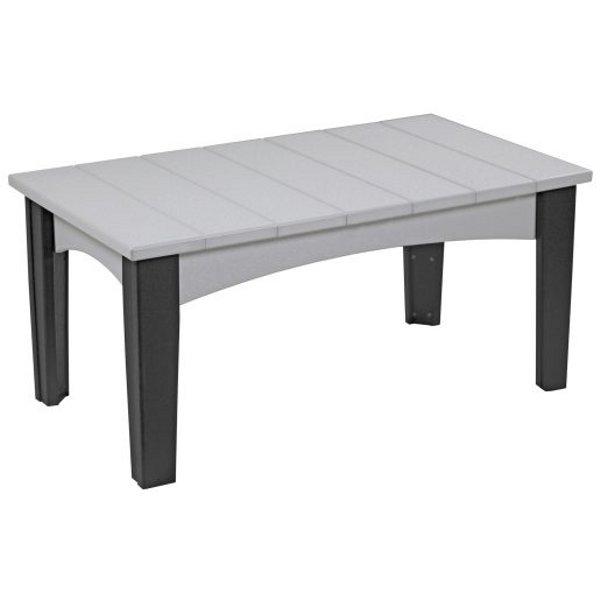 Modern Wooden Island Coffee Table - Stylish & Functional Centerpiece for Living Room, Lounge, or Office - Perfect for Coffee, Books, and Decor