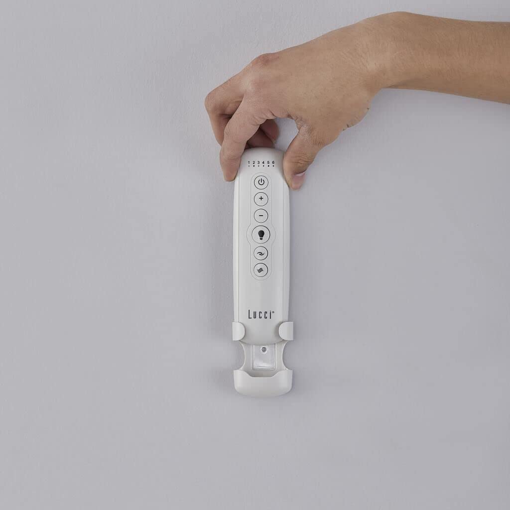 Lucci Air 50650702 Akmani Ceiling Fan Remote Control in Off-White | Compatible with Various Ceiling Fans | Perfect for Living Room, Bedroom & Office Use