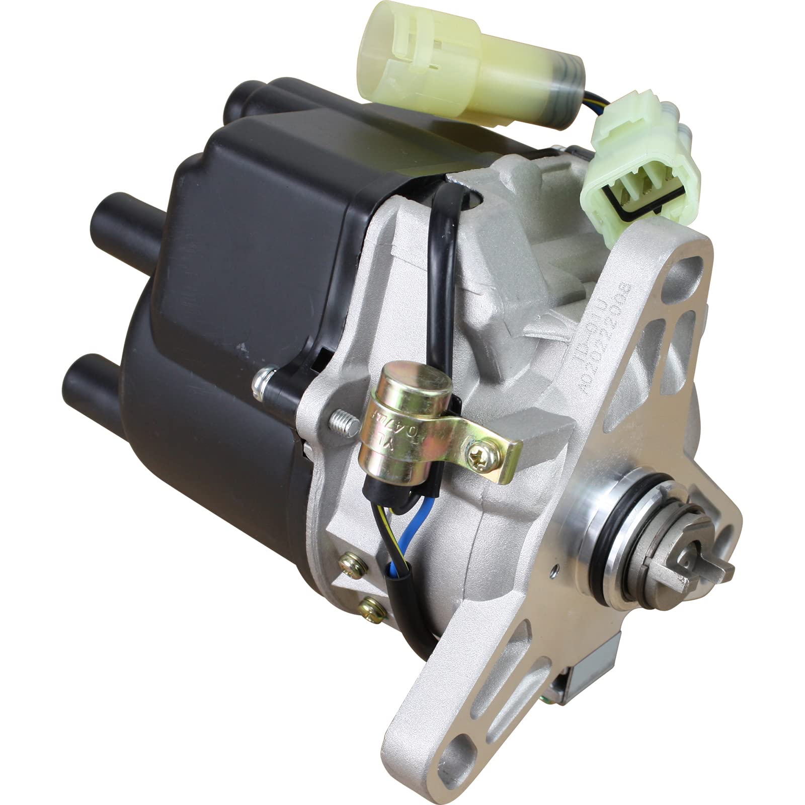 AIP Electronics Heavy Duty Stock Series Complete Electronic Ignition Distributor for 1988-1991 Honda Civic CRX 1.5L - TEC Distributor OBDO OEM Fit DTD01-SS - Perfect for Engine Performance & Restoration Projects