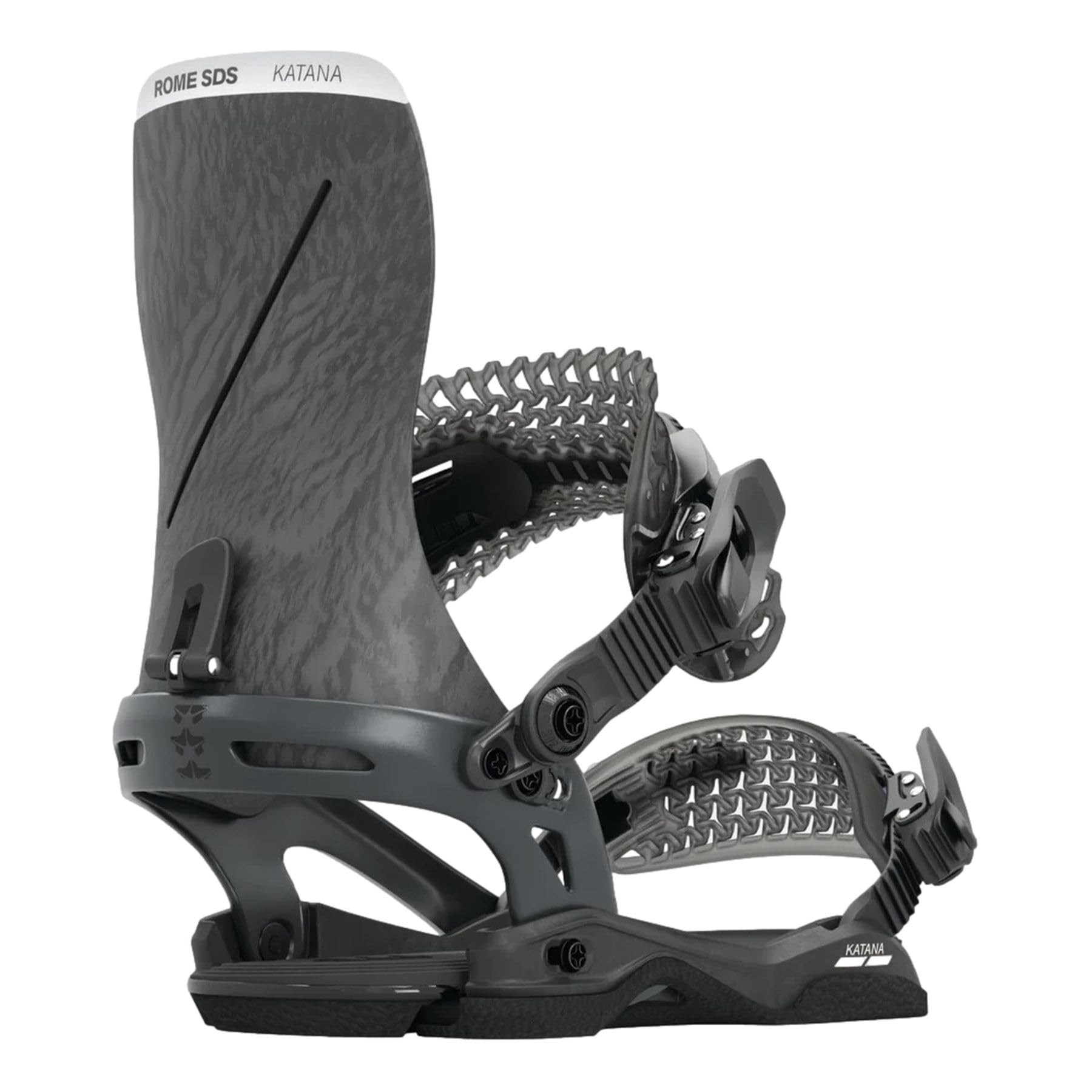 Rome Snowboards Men's Katana Snowboard Bindings - High-Performance Snowboard Bindings for All-Mountain Riding | Perfect for Freestyle, Powder & Park Performance