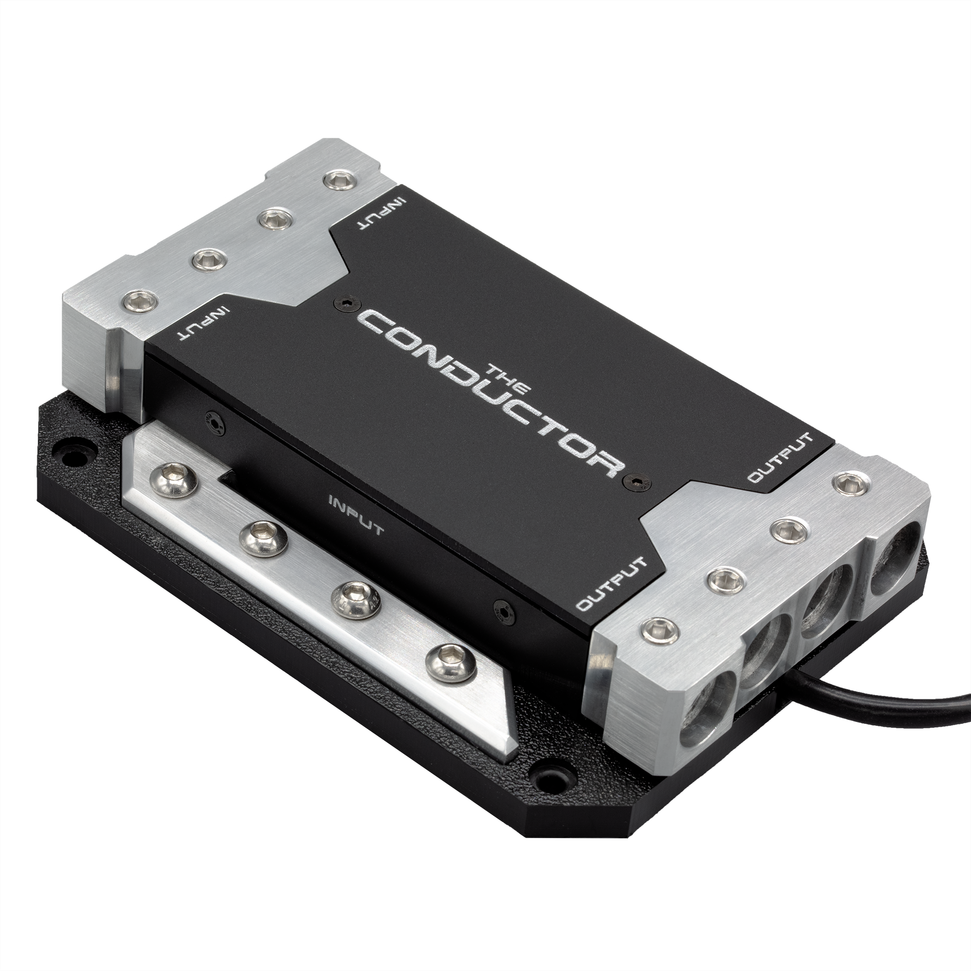 The Conductor All-In-One Ground Distribution Block with 1000A Ammeter - Heavy-Duty Power Distribution for Industrial, Marine, and Solar Applications