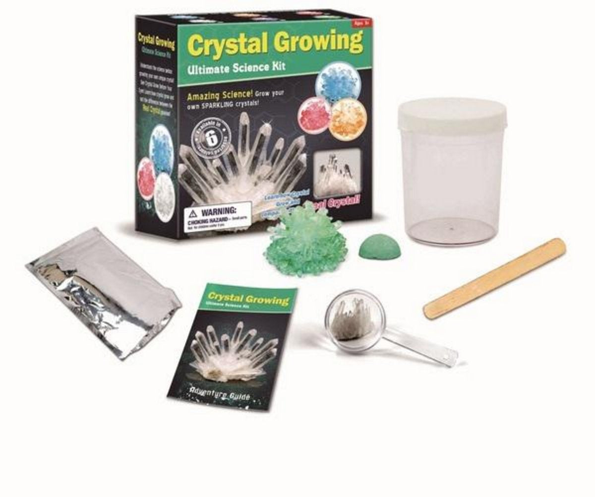 Premium Crystal Growing Kit for Kids & Adults - Science Experiment STEM Educational Toy for Home & Classroom Learning