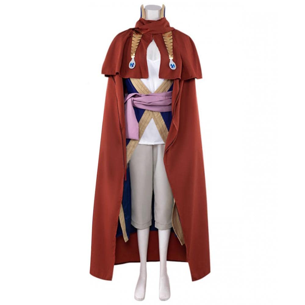 LoliMiss Mereoleona Vermillion Cosplay Costume - Anime Halloween Cloak Cape Suit for Adults & Men | Perfect for Conventions, Cosplay Events & Halloween Parties