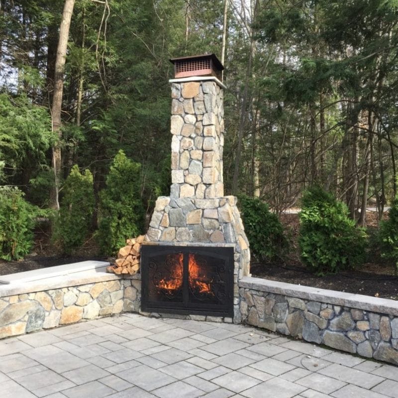 Mason Lite Refractory Chimney System Components for Wood Burning Fireplace - Durable Fireplace Parts for Safe & Efficient Heating - Perfect for Home, Cabin, and Outdoor Fireplace Use