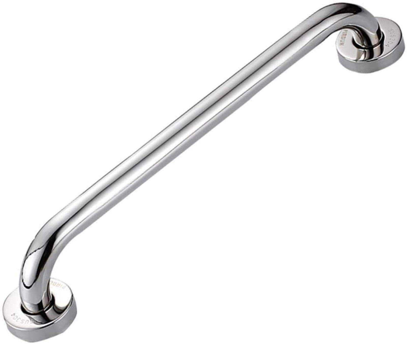 Anti-Slip Bathroom Safety Grab Bar - 50cm Silver Shower Handrail for Elderly & Disabled, Sturdy Bathtub/Toilet Support with Dual Function as Towel Holder (Ideal for Fall Prevention & Bathroom Safety)