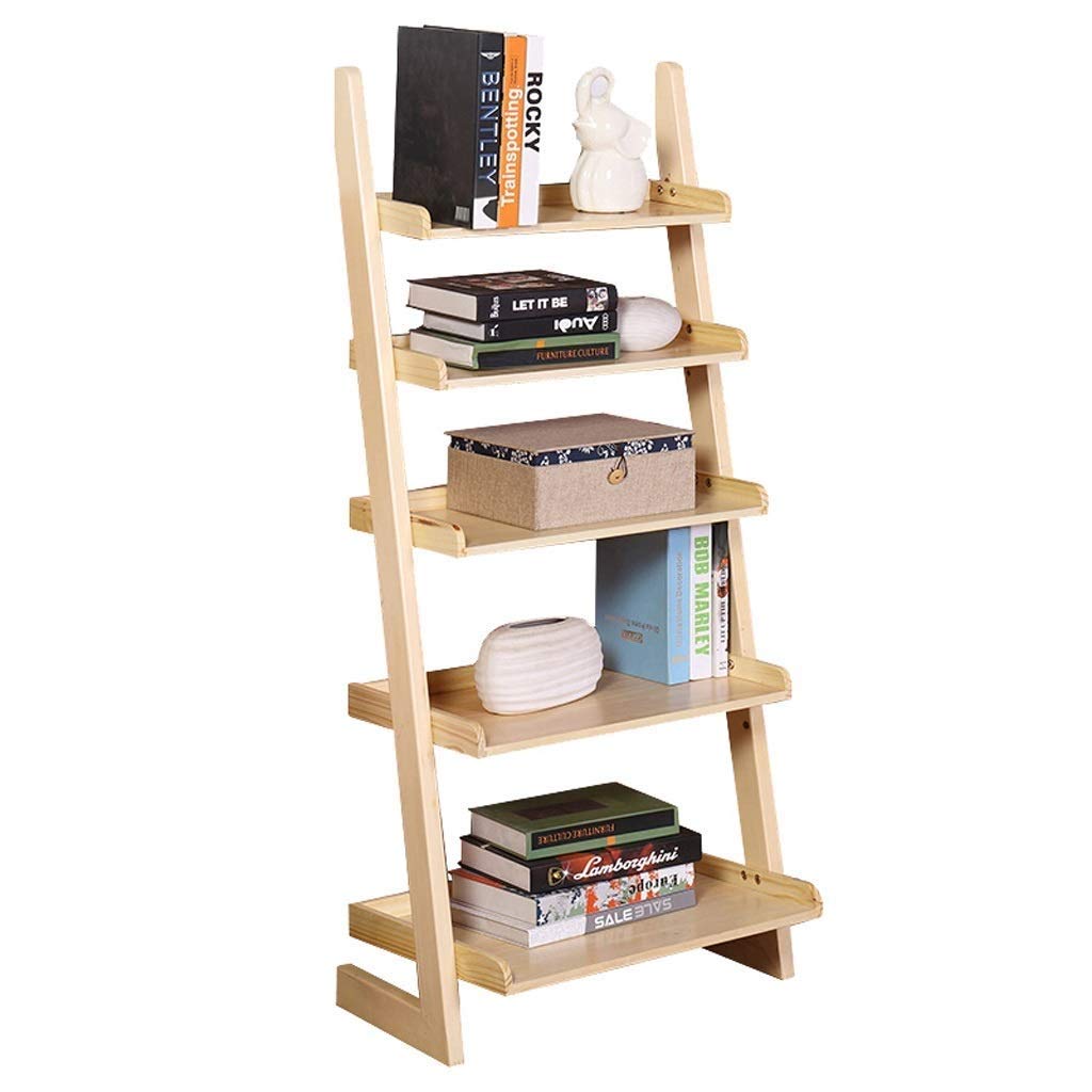 FEIYIYANG 5-Tier Wooden Bookshelf - 55.1