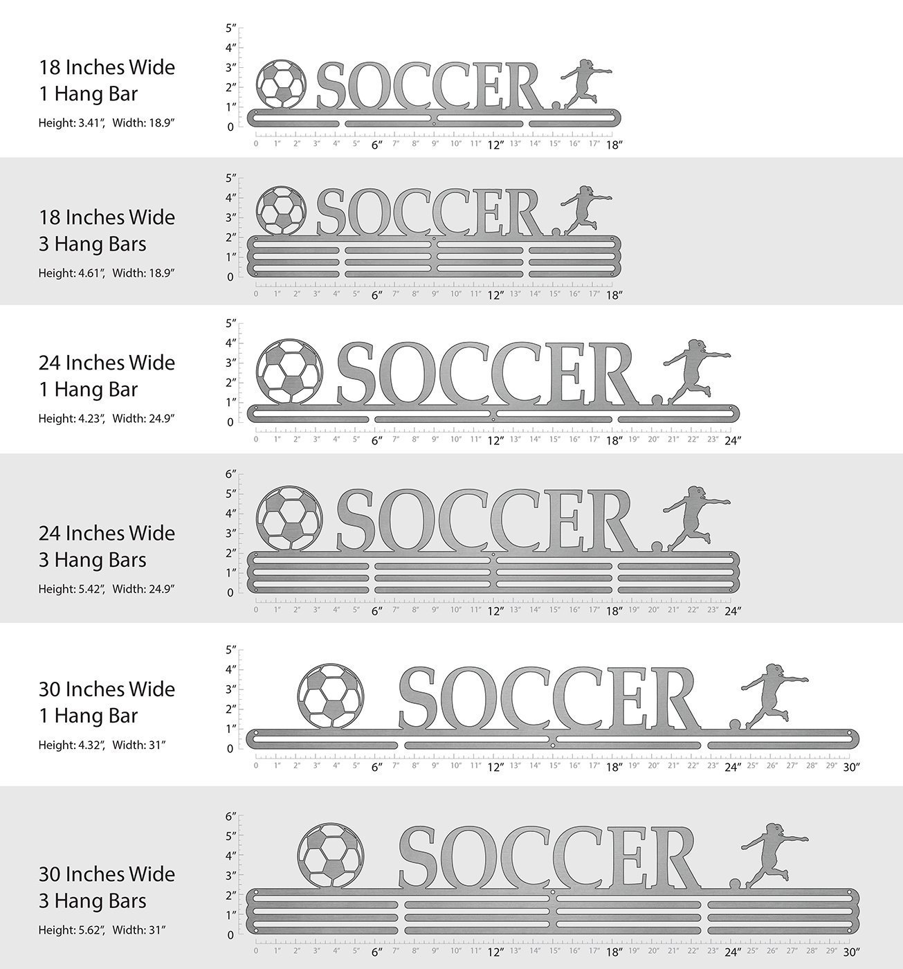 Women's Soccer Player Figurine - Multiple Poses & Styles - Perfect for Collectors, Gifts & Home Decor