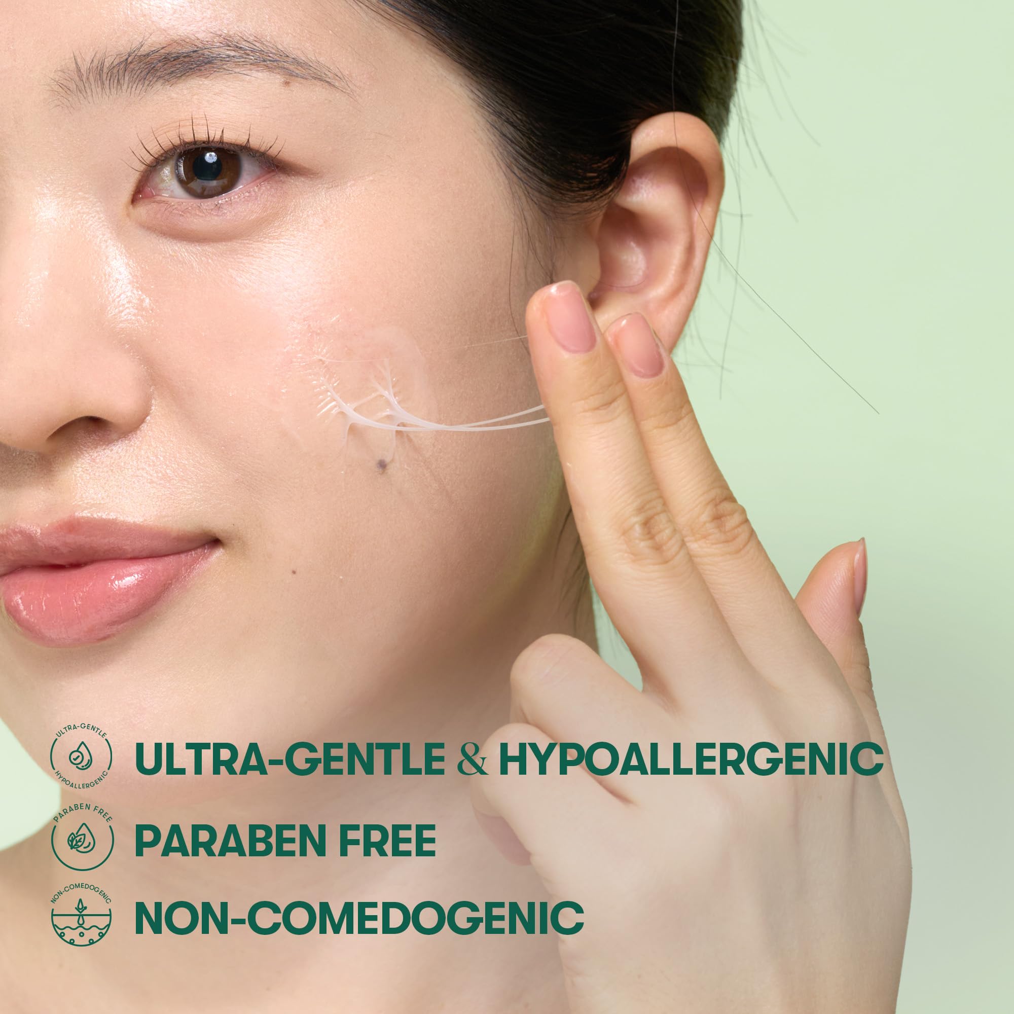 VT COSMETICS Glucamune Cream - Vegan Hydrating Face Moisturizer for Dry & Sensitive Skin | Hypoallergenic, Fragrance-Free with Beta-Glucan & Glucosamine | Korean Skincare for Glass Skin Glow (3.38 fl Oz) | Perfect for Daily Hydration & Nighttime Skincare Routine