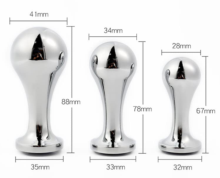 Premium Metal Anal Plug Trainer Kit - Prostate Massage & Stimulation Sex Toy for Men & Women (Pink) | Luxury Jewelry Design for Enhanced Comfort & Pleasure | Perfect for Couples Play, Solo Exploration & BDSM Scenes
