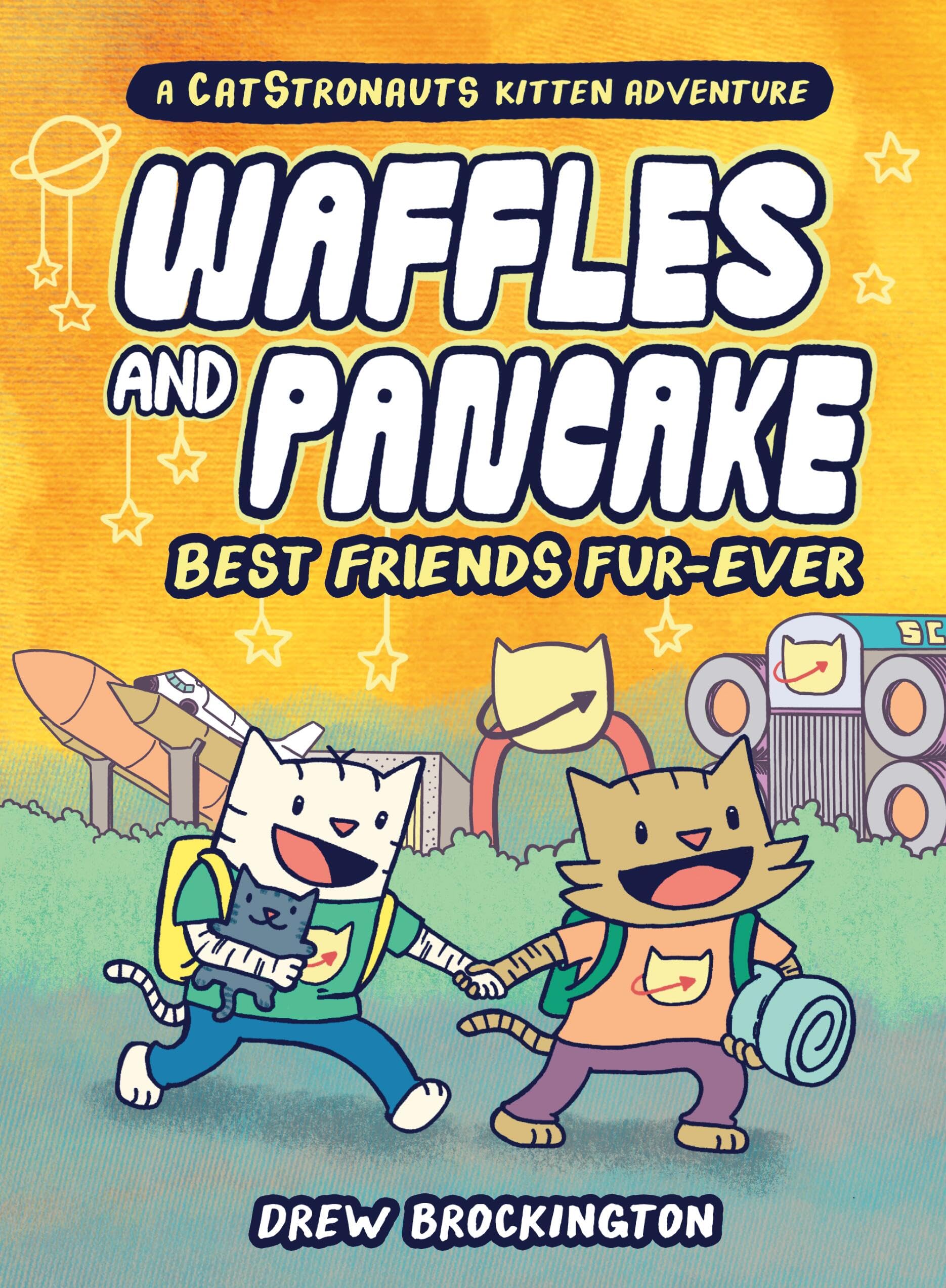 Waffles and Pancake: Best Friends Fur-Ever - Book 4 in the Graphic Novel Series | Perfect for Kids' Bedtime Reading & Comic Book Lovers