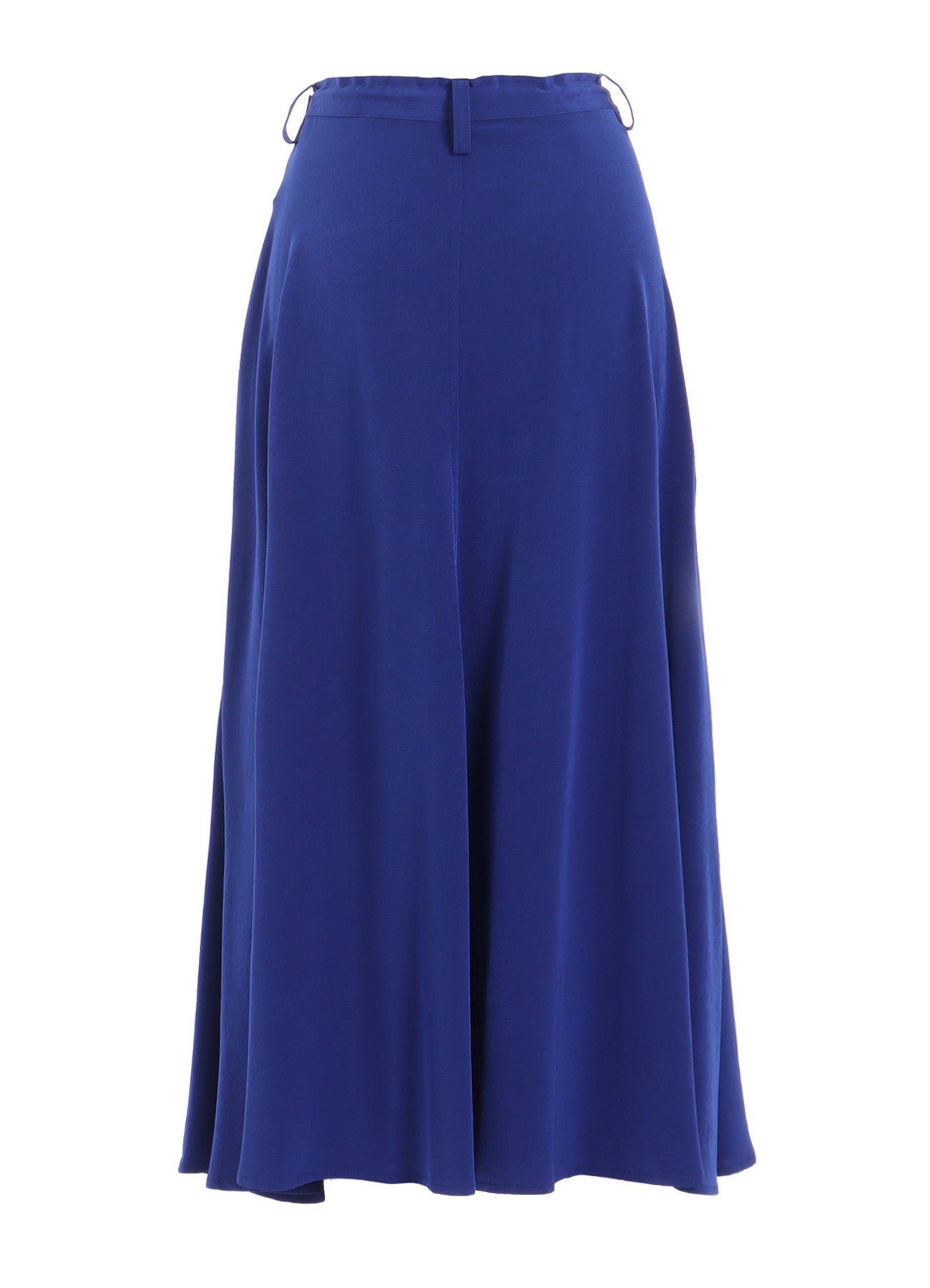 Elegant Crepe de Chine Skirt with Front Panel Pocket - Perfect for Office Wear & Casual Outings