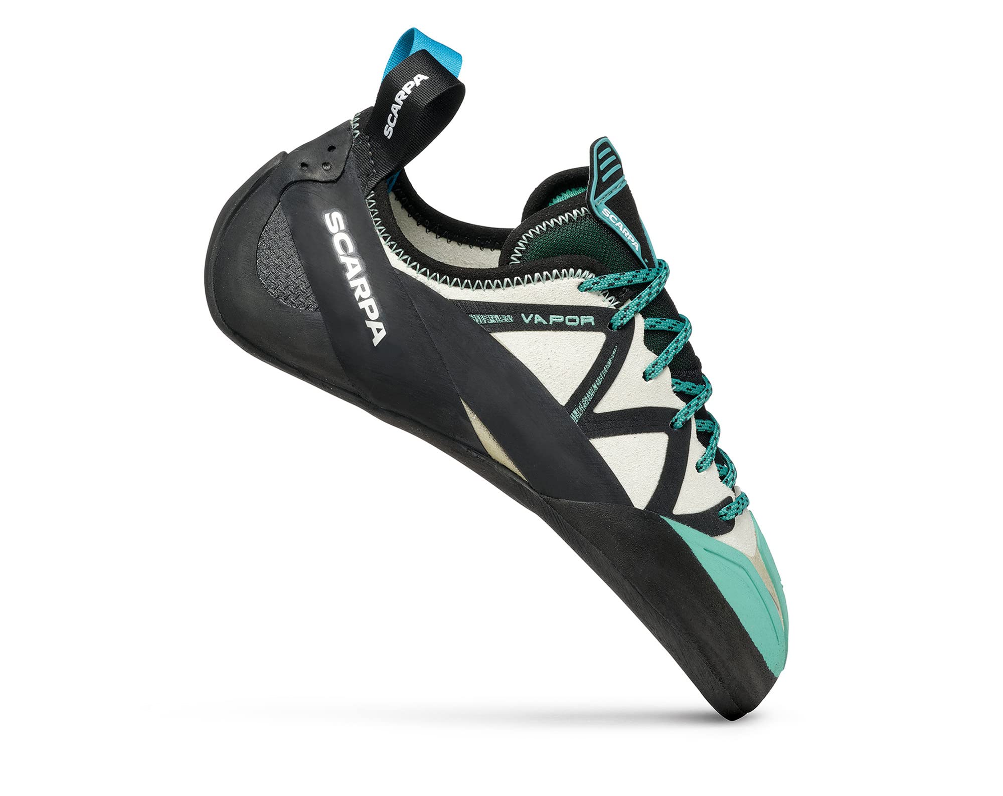 SCARPA Women's Vapor Lace Rock Climbing Shoes - Low-Volume Fit for Sport Climbing & Bouldering | Perfect for Indoor Gym & Outdoor Cliff Adventures