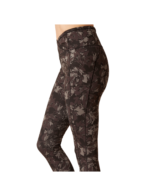 Ariat EOS Etch Half Grip Riding Tights - Breathable Equestrian Breeches for Women - Perfect for Horseback Riding, Training & Show Jumping