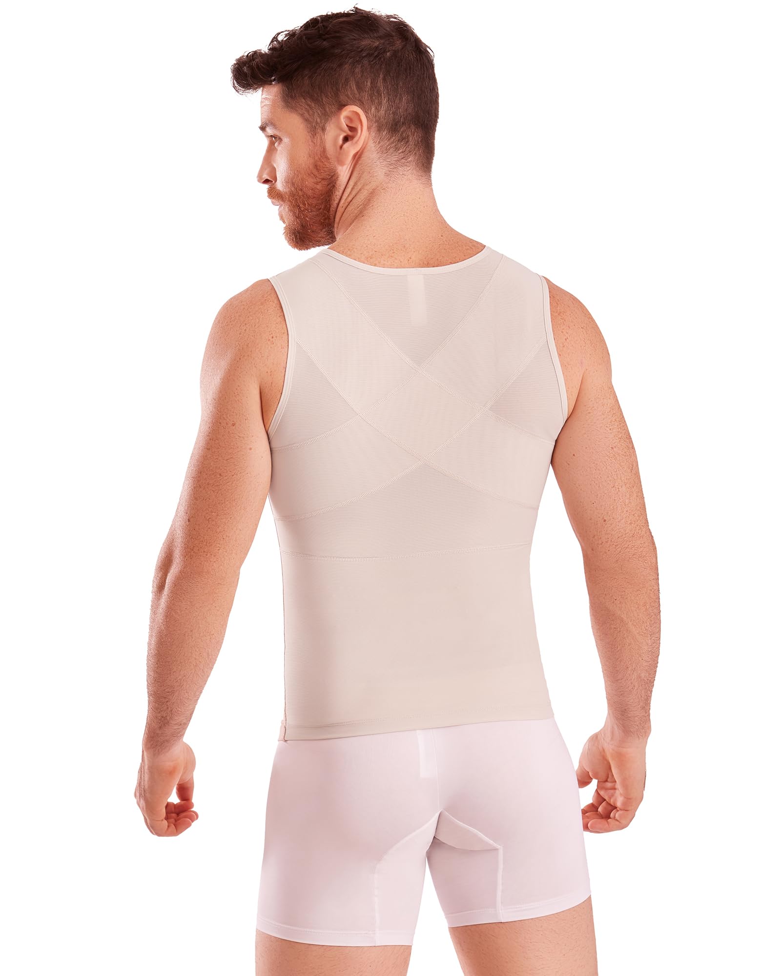Shape Concept 062 063 High Compression Colombian Shapewear for Men - Slimming Girdle & Body Shaper Garment | Post-Surgery Recovery, Workout Support & Everyday Comfort