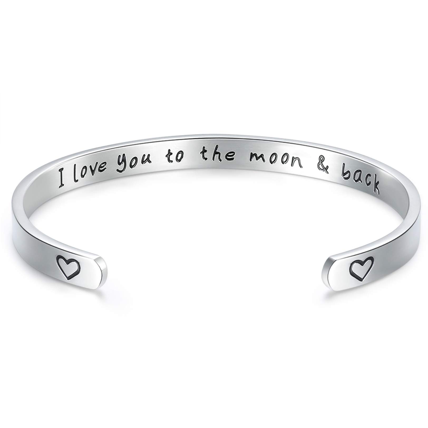 Personalized Engraved Mother Daughter Bracelet for Women - Thoughtful Birthday, Mother's Day & Wedding Gift for Mom from Daughter or Son | Perfect for Special Occasions, Bridal Showers & Everyday Wear
