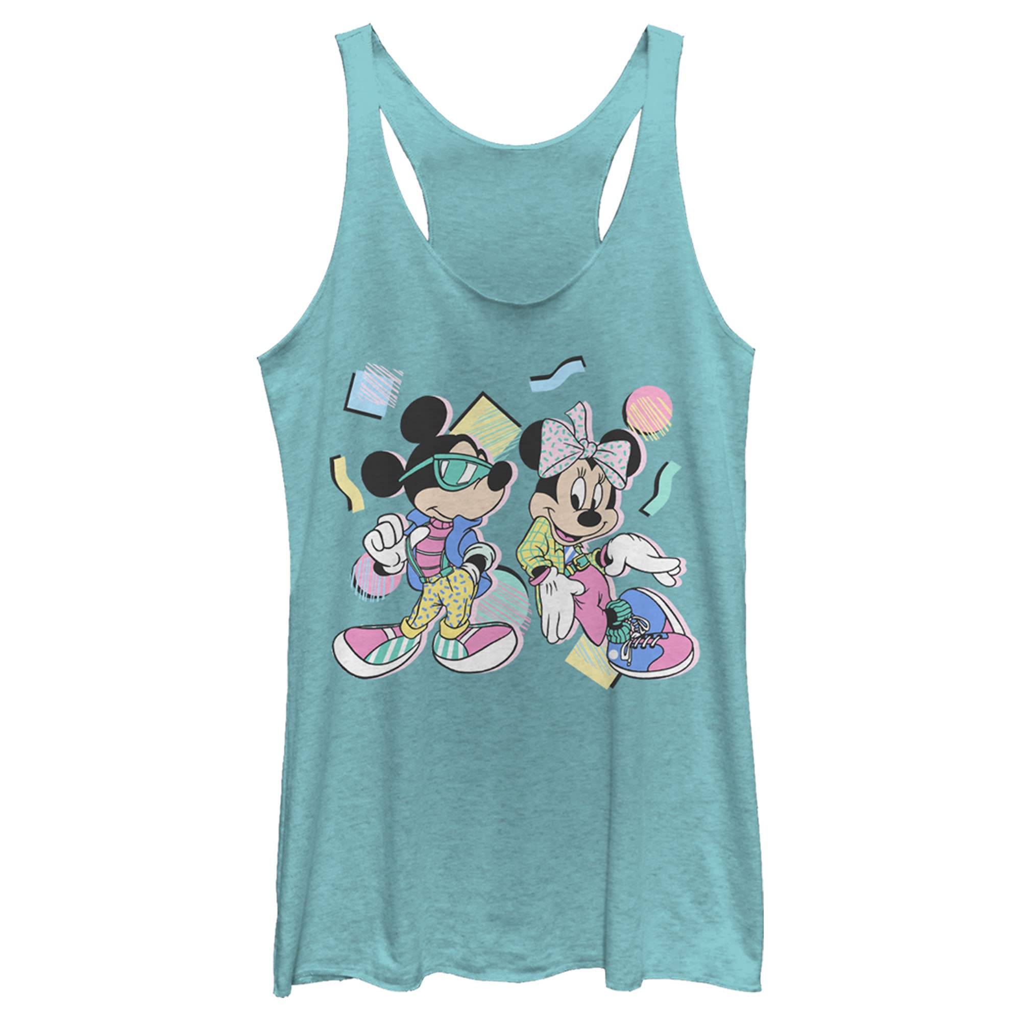 Disney Vintage 80s Minnie & Mickey Mouse Graphic T-Shirt for Women - Retro Cartoon Tee for Casual Wear, Disneyland Trips & Themed Parties