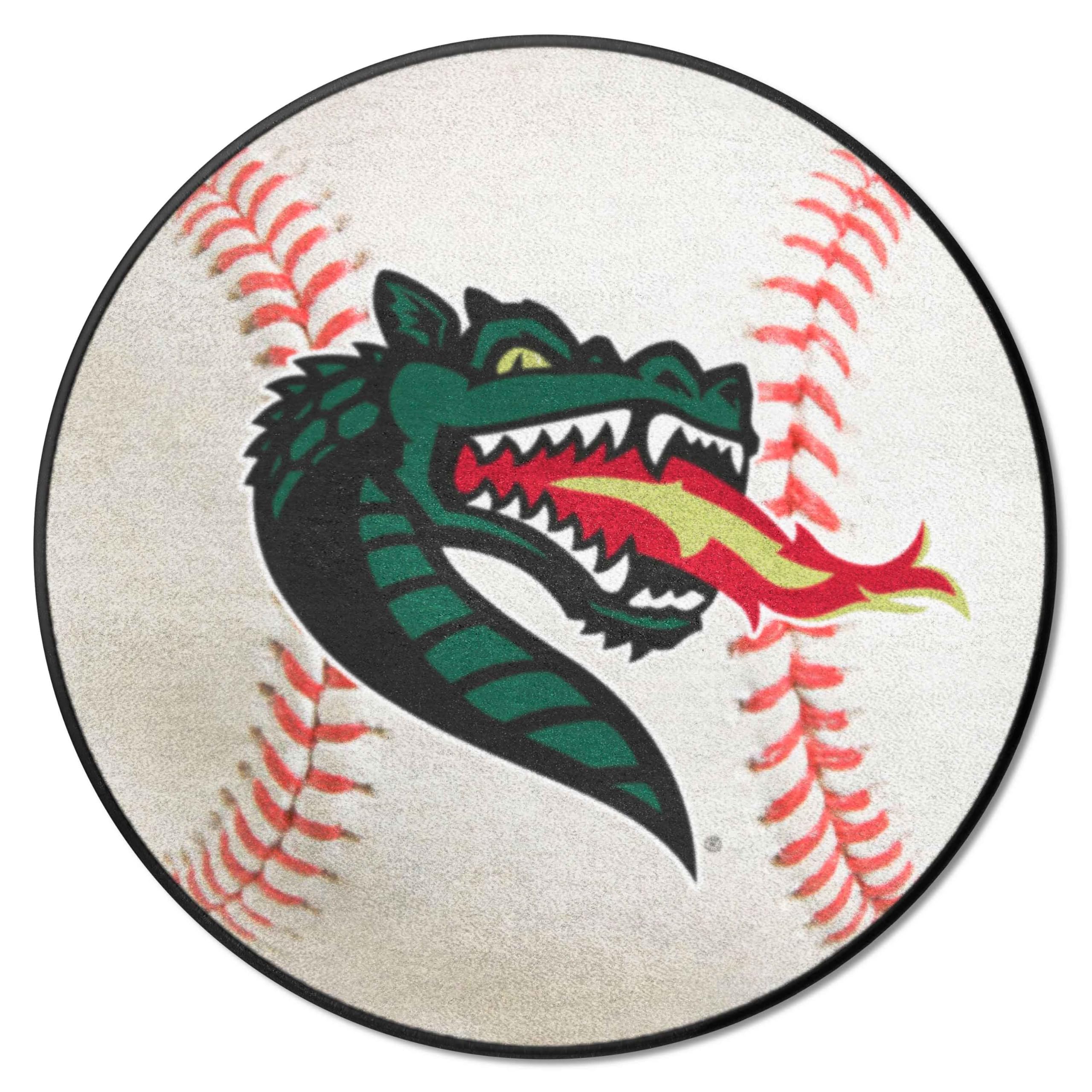 FANMATS 2800 UAB Blazers Baseball Shaped Area Rug - 27 Inch Diameter College Team Logo Floor Mat - Perfect for Dorm Room, Game Room & Sports Fan Decor