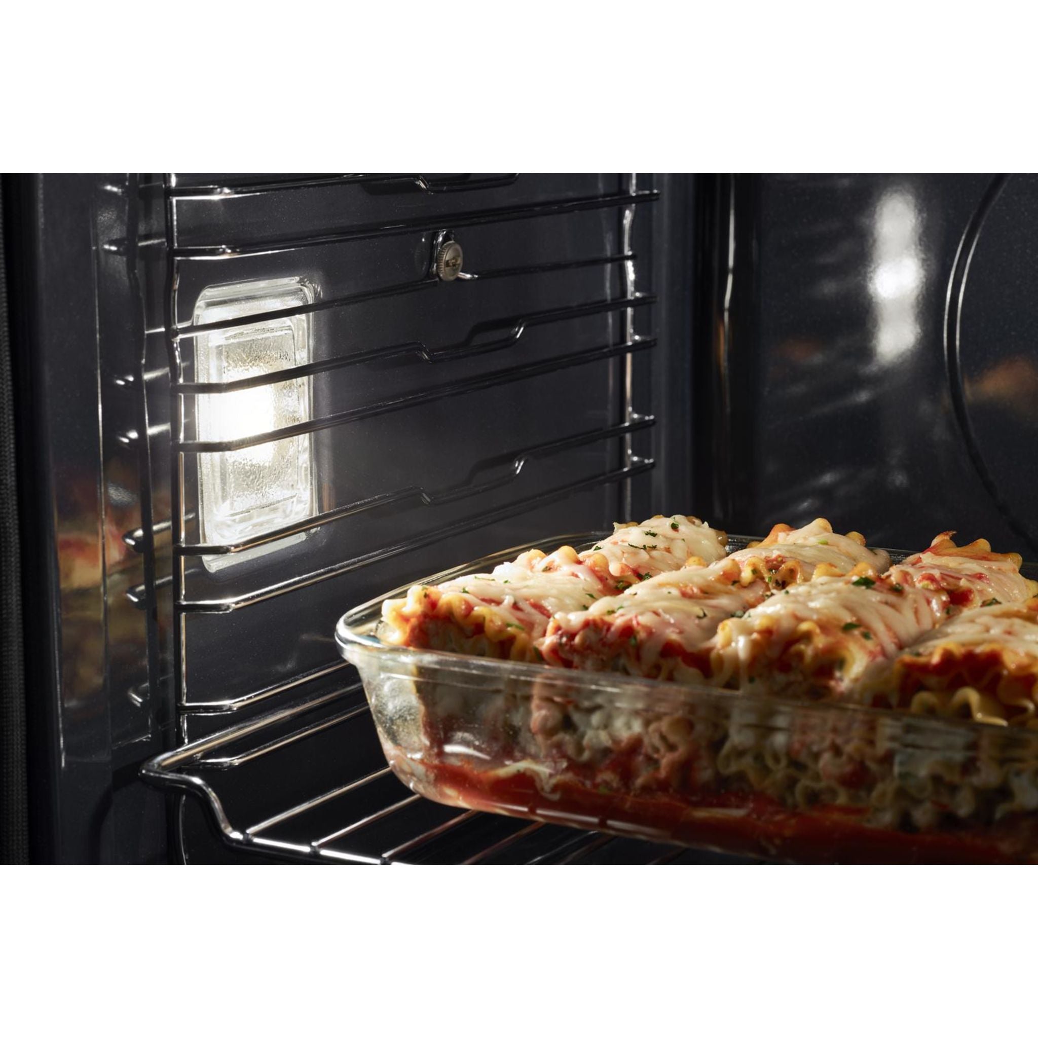 Whirlpool 24 Inch Double Wall Oven with Fingerprint Resistant Stainless Steel (Model WOD52ES4MZ) - Perfect for Modern Kitchens, Baking, and Family Cooking