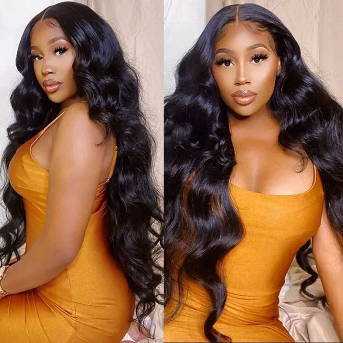 UNice 8A Indian Body Wave Virgin Hair Extensions - 3 Bundles 100% Unprocessed Human Hair Weave (12/14/16 Inch) Natural Black for Women | Perfect for Daily Wear, Parties & Special Occasions