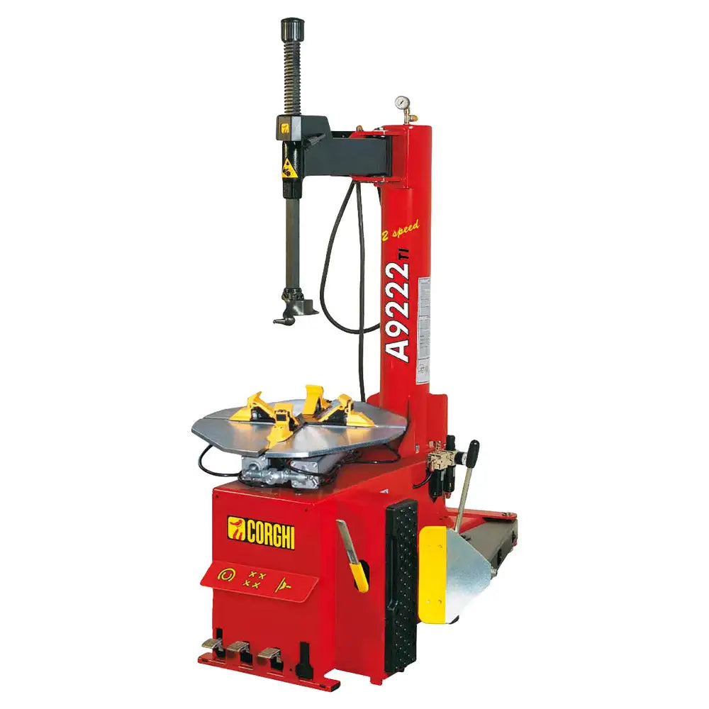 Corghi A9222TI Professional Swing Arm Tire Changer Machine - Heavy Duty Auto Repair Shop Equipment for Car, Truck & Motorcycle Tires - Perfect for Tire Replacement & Wheel Service in Garages & Auto Shops