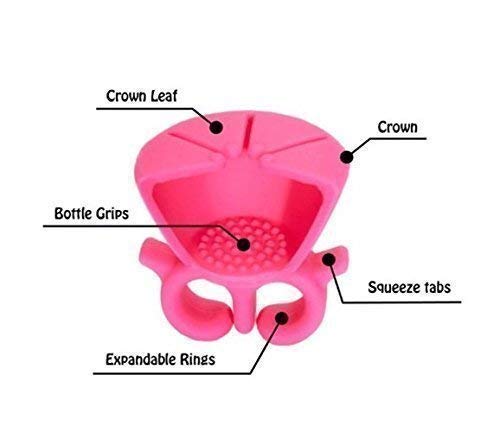 DIVYRUTI Silicone Nail Polish Bottle Holder Stand - Non-Slip Organizer for Salon, Home, and Travel Use