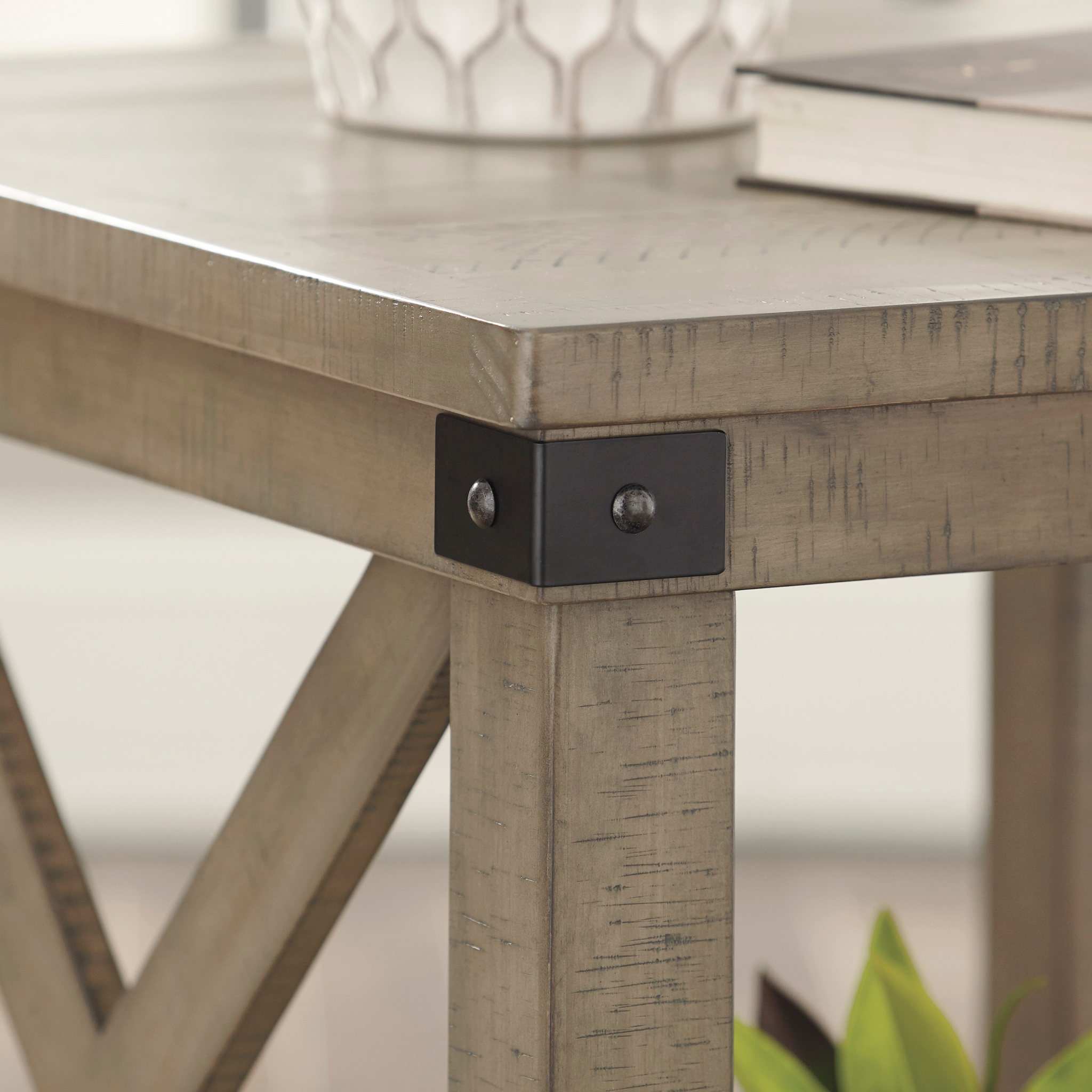 Aldwin End Table - Modern Nightstand with Storage Shelf, Small Side Table for Living Room, Bedroom, Office - Perfect for Holding Lamps, Books & Decor