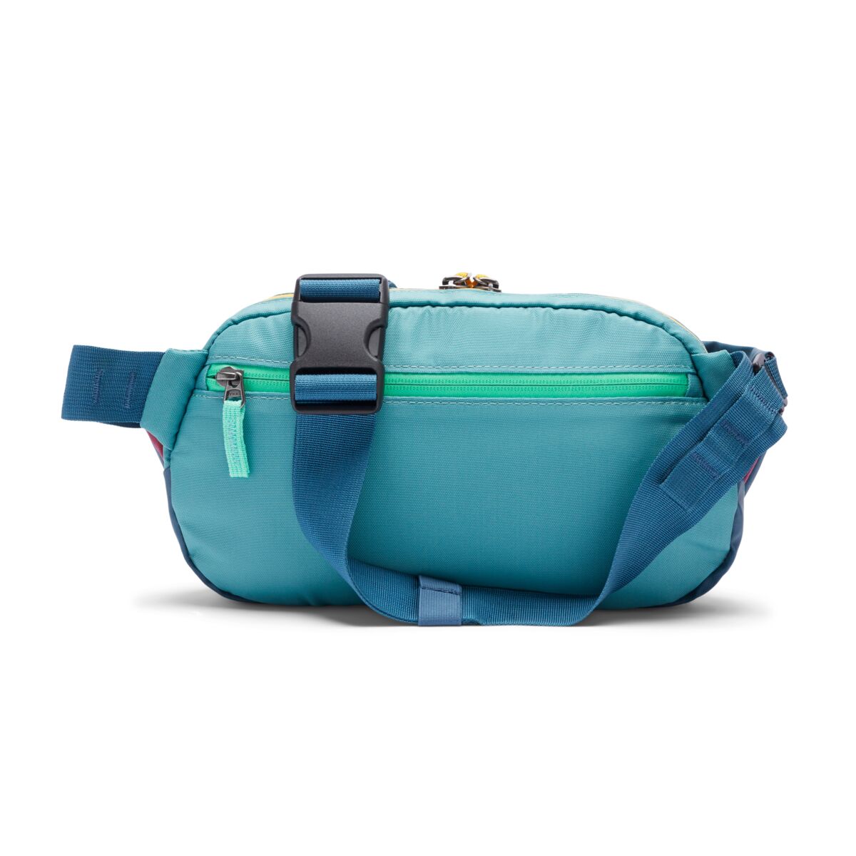 Cotopaxi Coso 2L Hip Pack - Water-Resistant Waist Bag for Everyday Use - Abyss/Coastal Color - Perfect for Hiking, Travel & Outdoor Adventures
