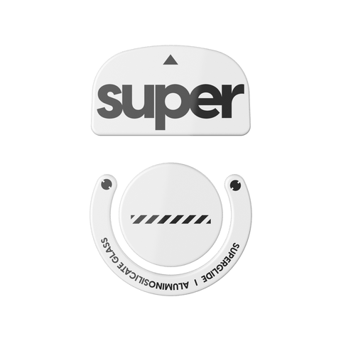 Pulsar Superglide 2 Glass Mouse Feet - Ultra Smooth Gliding Gaming Mouse Skates for Logitech, Razer, SteelSeries - Perfect for FPS, MOBA & Esports Gaming
