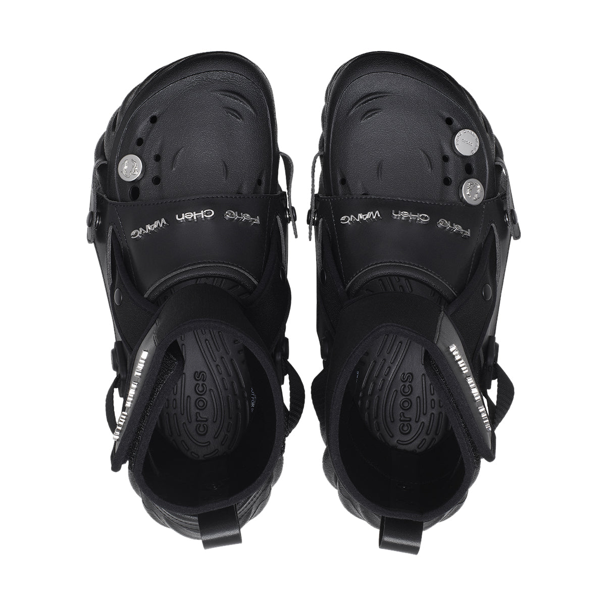 Crocs 2-in-1 Echo Clog - Comfortable Unisex Slip-On Shoes for Men & Women | Perfect for Indoor, Outdoor & Water Activities | Black
