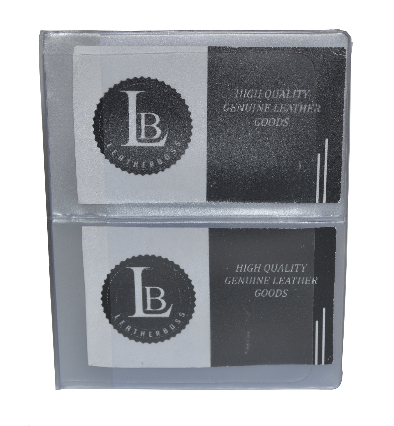 LB LEATHERBOSS Slim RFID Blocking Plastic Hipster Wallet Insert - 6 Card Slots for Men & Women | Perfect for ID, Credit Cards & Cash | Travel, Everyday Carry & Minimalist Lifestyle