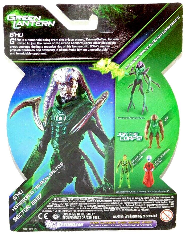 Green Lantern Movie 4 Inch Action Figure - Collectible Superhero Toy for Kids & Adults - Perfect for Display, Play & DC Comics Collections
