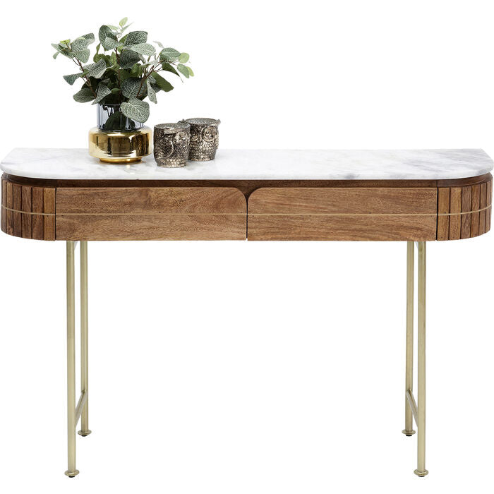 Console Table 100x76cm - Modern Entryway Sofa Table for Hallway, Living Room & Bedroom | Durable & Stylish Home Decor Furniture