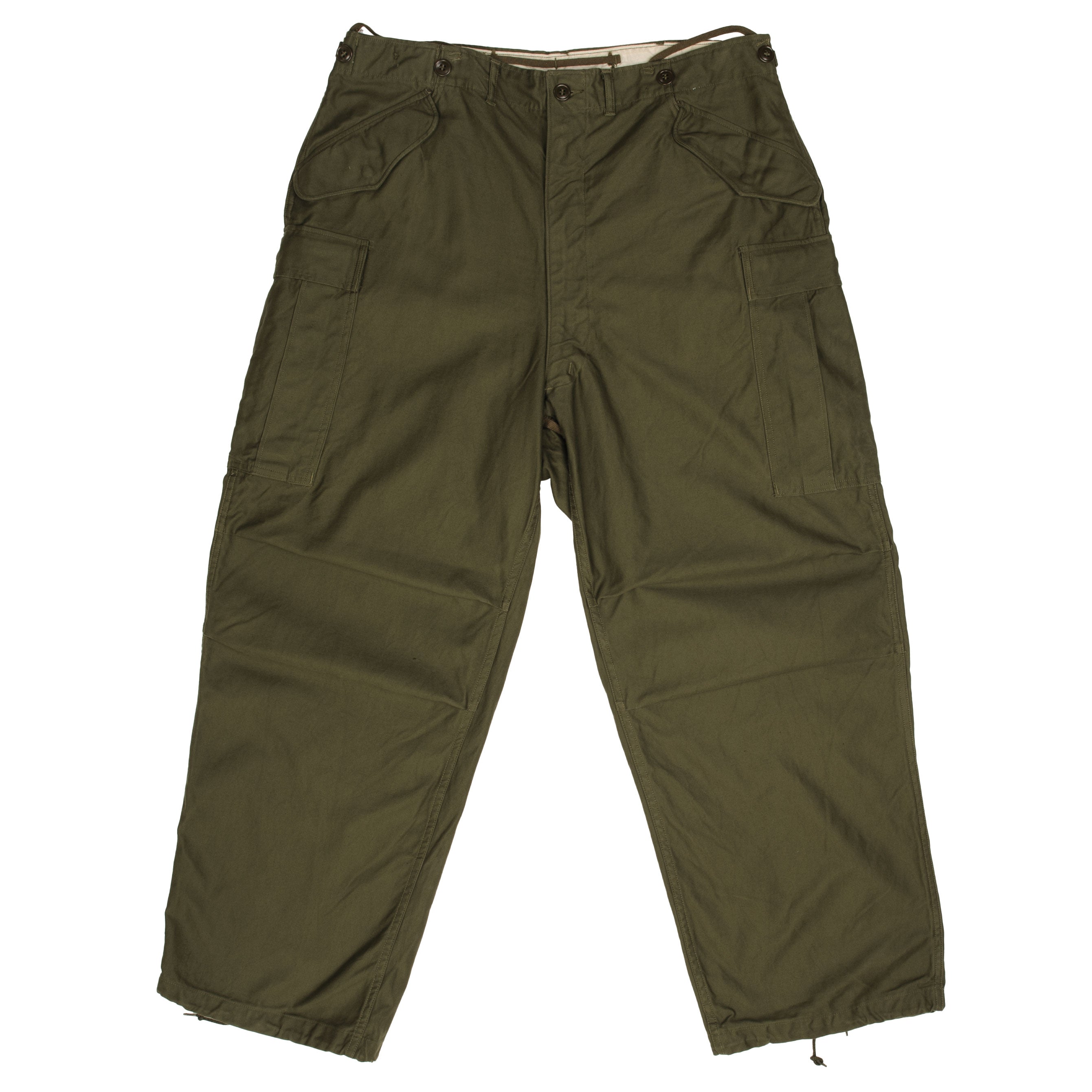 Vintage US Army M51 Field Pants - Authentic 1957 Vietnam War Military Trousers in Large Size (Reg NOS) - Perfect for Reenactments, Collectors & Outdoor Adventures