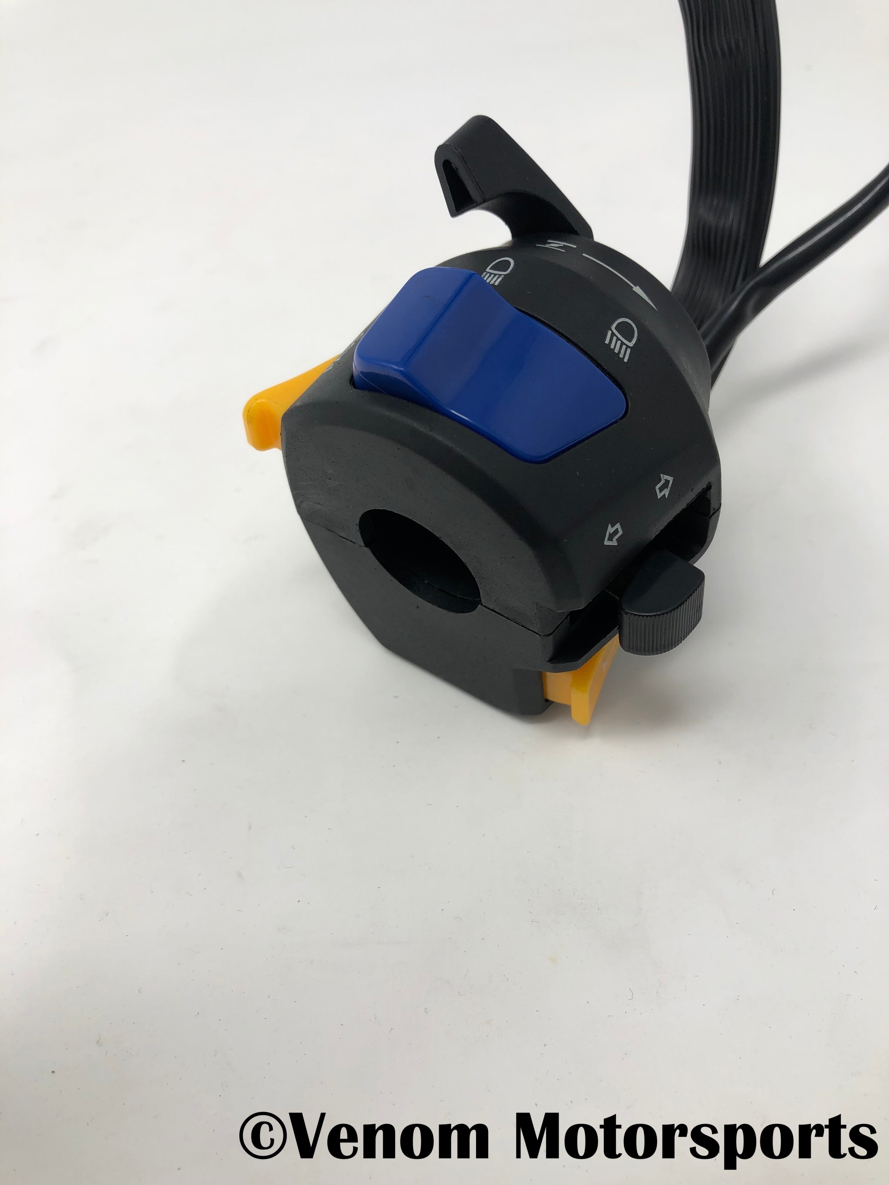 Venom X22 125cc Motorcycle Left Hand Control Switch (125001066) - Compatible with Dirt Bikes, ATVs & Off-Road Vehicles for Smooth Gear Shifting & Turn Signals