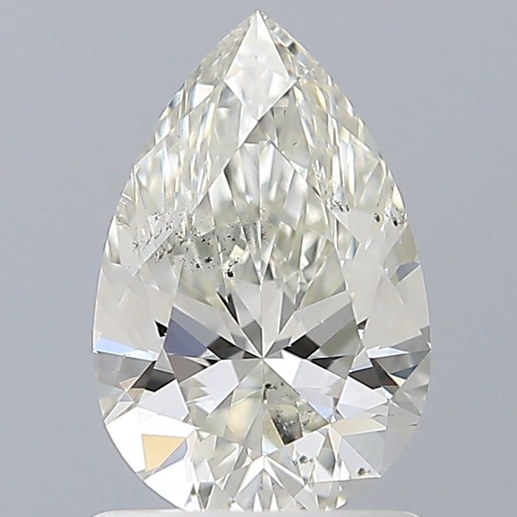1.01 Carat H SI1 Pear Cut Diamond - Stunning Pear-Shaped Loose Diamond for Engagement Rings & Fine Jewelry - Perfect for Bridal, Anniversary & Special Occasion Gifts