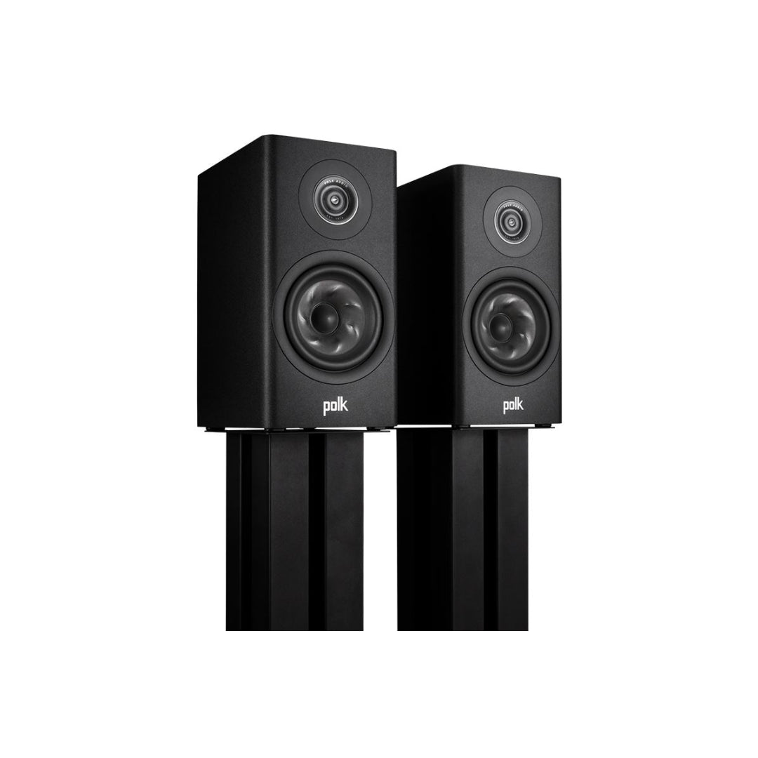 Polk Reserve R100 Bookshelf Speakers (Pair) - Premium Hi-Fi Audio for Home Theater & Music Listening - Perfect for Living Room, Office & Studio Use