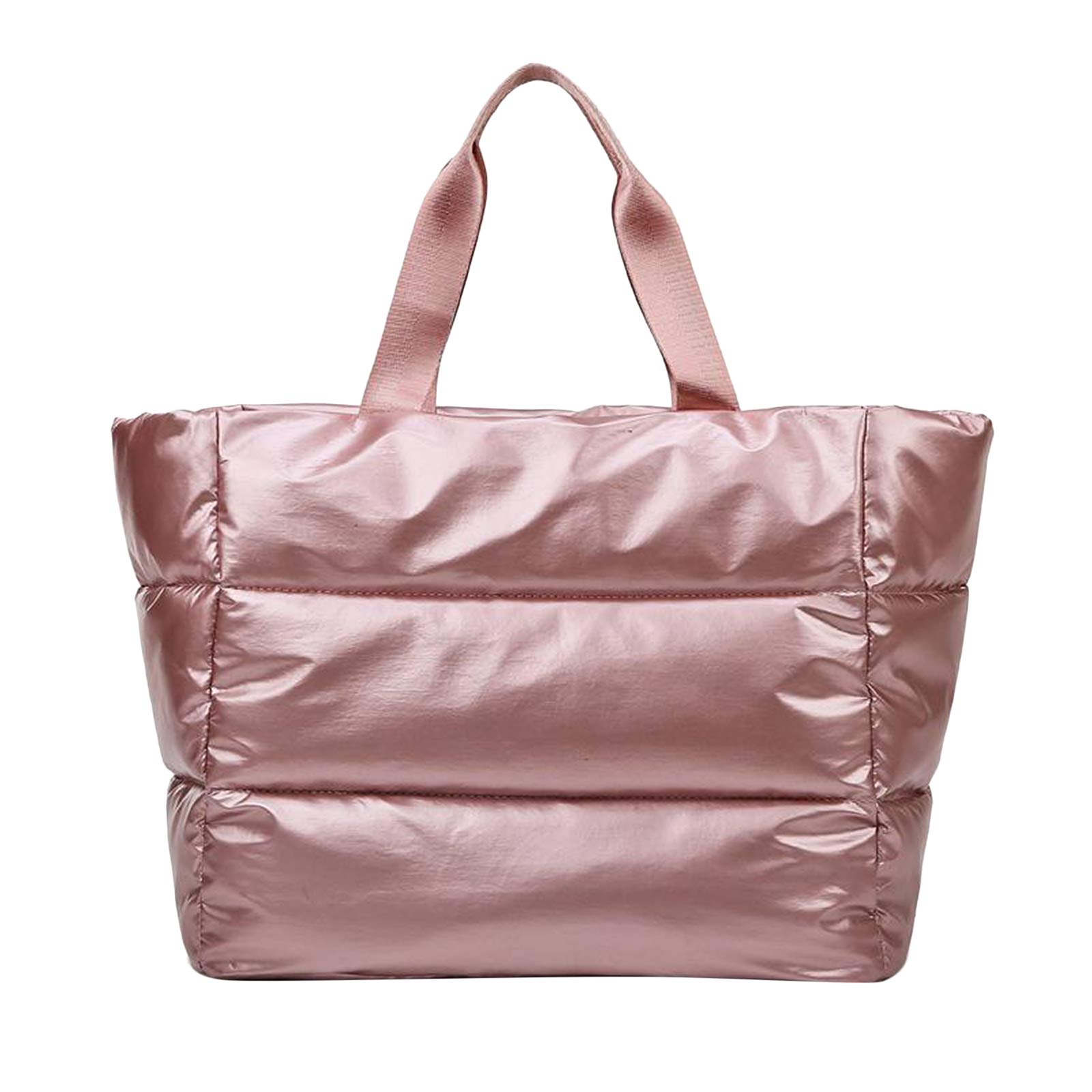 Newmind Travel Duffel Bag for Women - Lightweight Sports Tote Gym Bag, Durable Shoulder Weekender Overnight Bag - Pink | Perfect for Gym, Travel, Weekend Getaways & Sports Activities