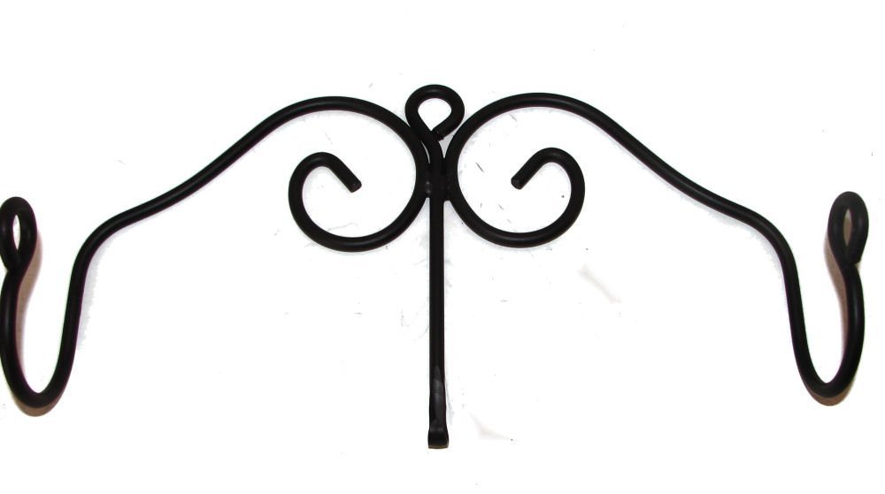 Amish Wrought Iron Rolling Pin Holder Display Rack - Durable Kitchen Organizer for Baking Tools & Utensils - Perfect for Bakeries, Home Kitchens, and Cooking Classes