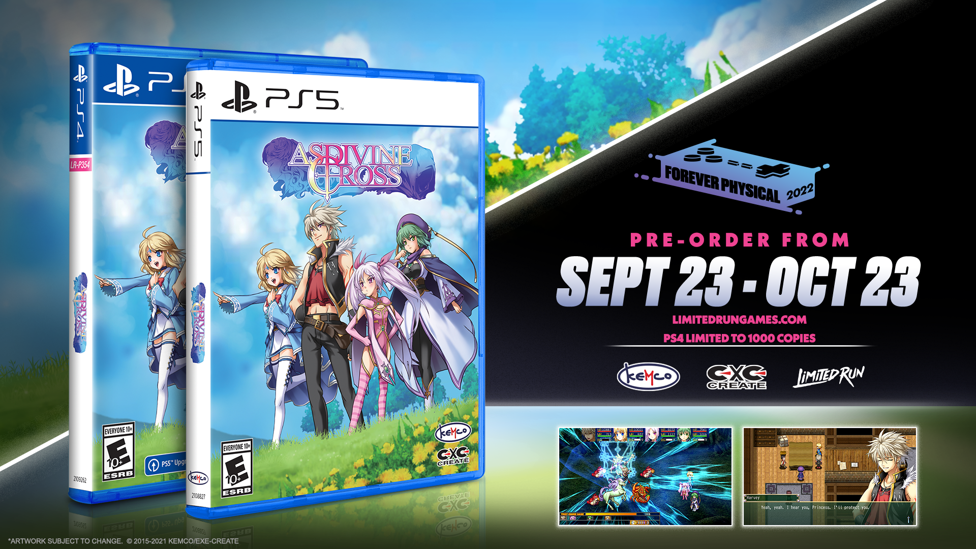 Asdivine Cross (PS4) - Limited Edition JRPG Adventure Game for PlayStation 4 - Perfect for Anime Fans & RPG Enthusiasts