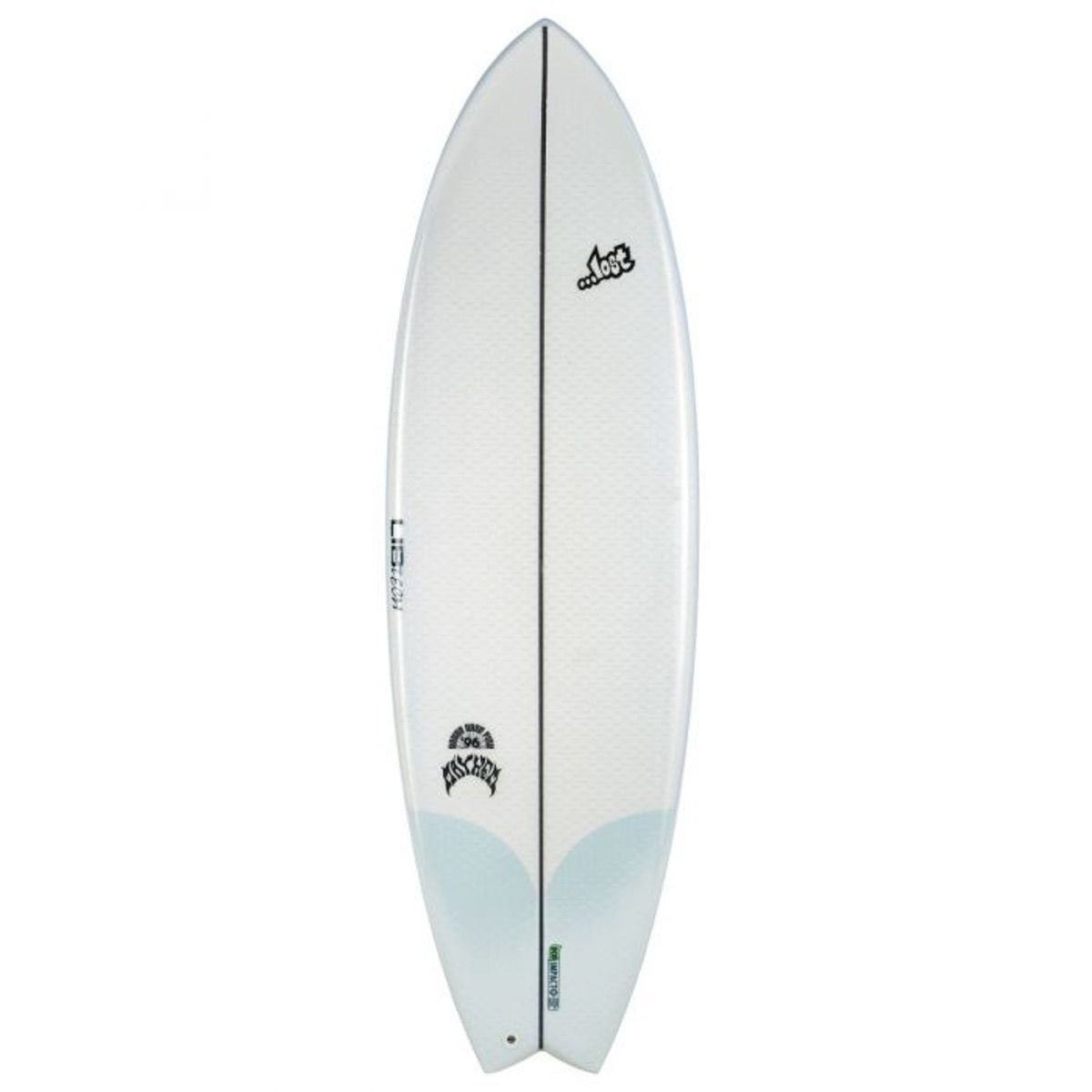 Libtech Lost Round Nose Fish RNF '96 Surfboard 5'5 - FCSII Compatible - High Performance Shortboard for Waves - Perfect for Surfing Enthusiasts & Beach Adventures