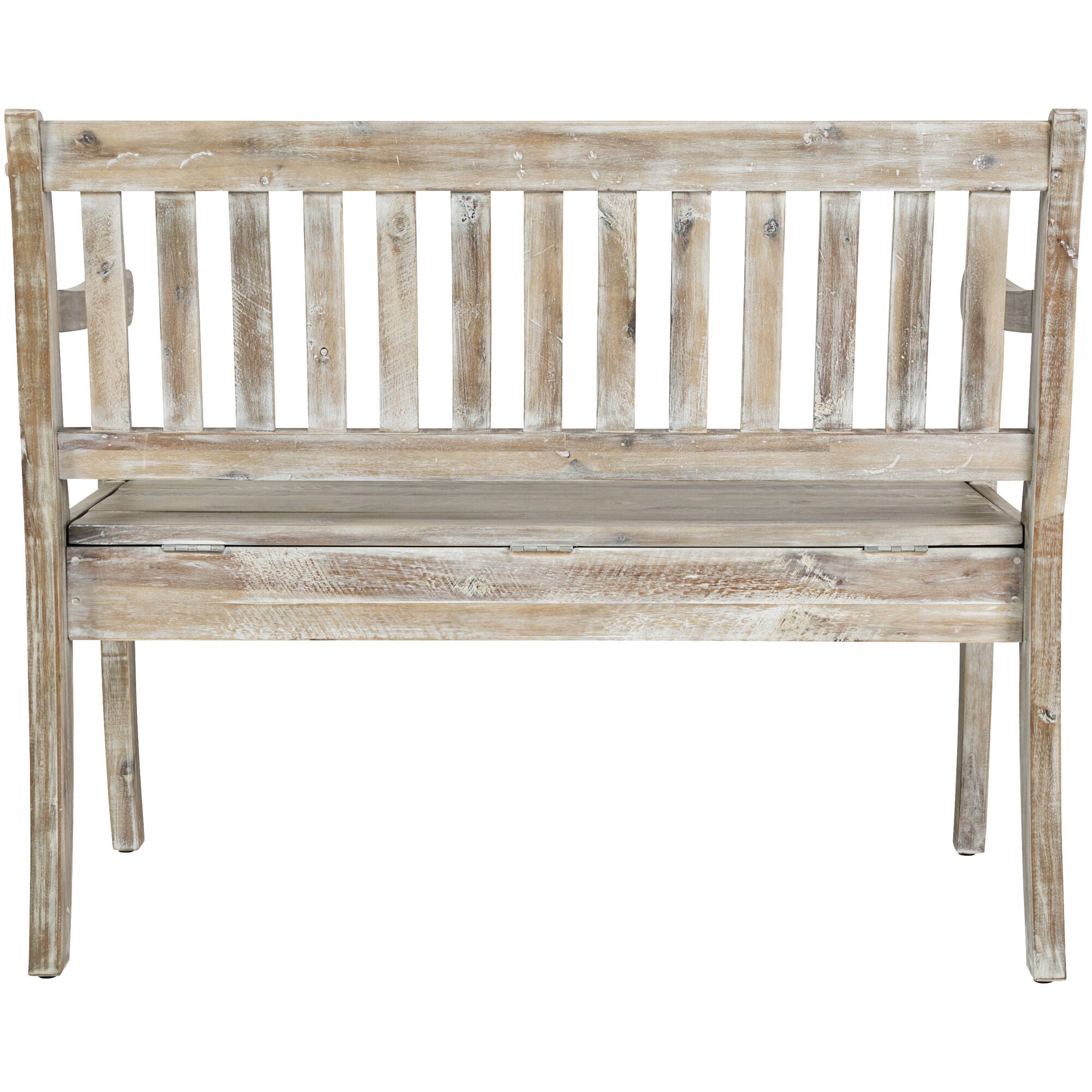 Handmade Wooden Storage Bench with Lift-Up Seat - Perfect for Entryway, Bedroom, or Living Room Organization