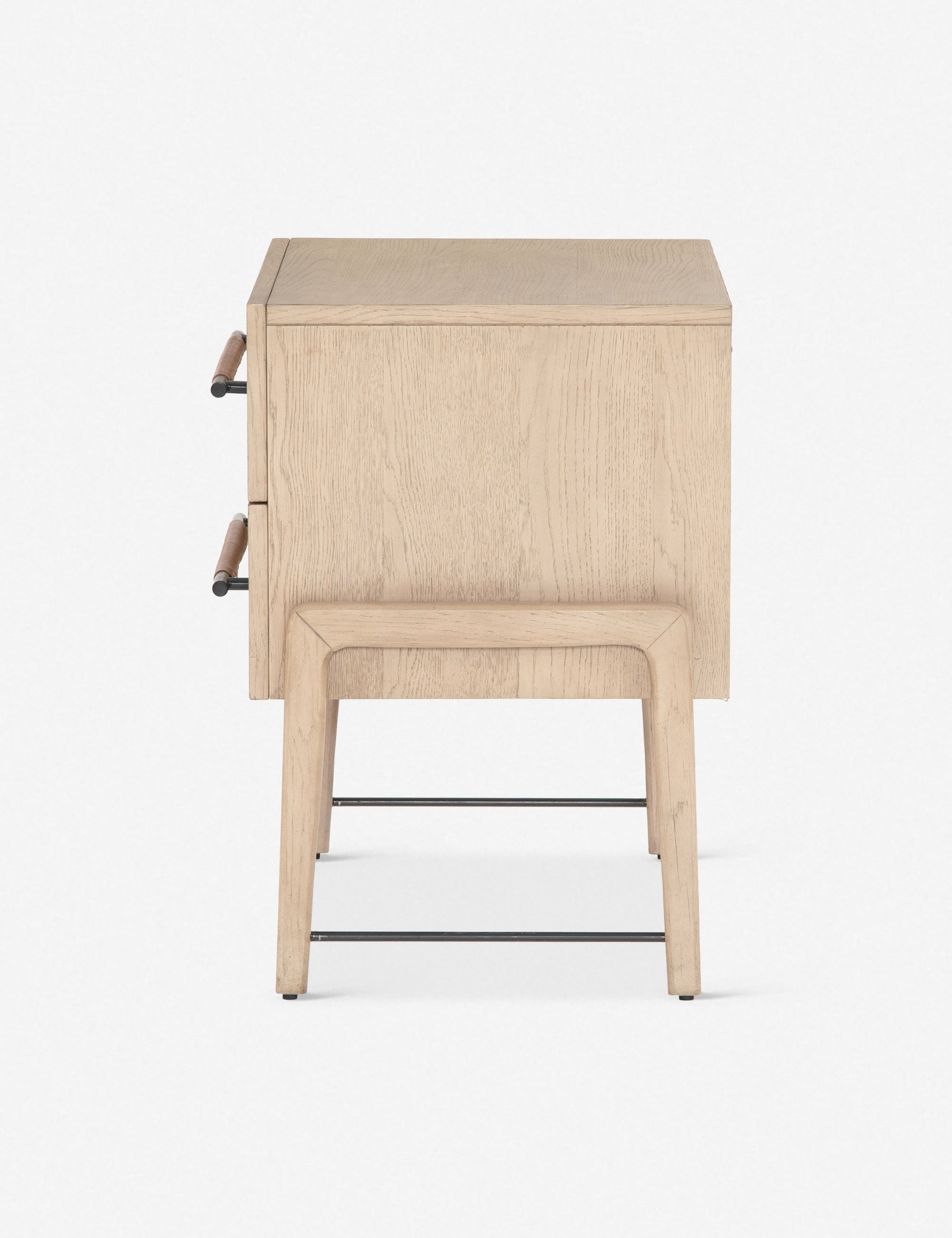 Modern Wooden Nightstand with Drawer - Stylish Bedside Table for Bedroom, Living Room, or Office - Perfect for Storage and Decor