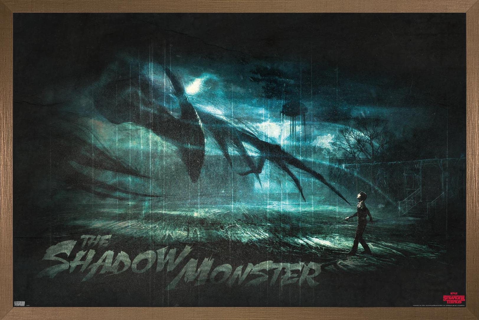 Trends International Netflix Stranger Things 3 - The Shadow Monster Wall Poster, 22.375