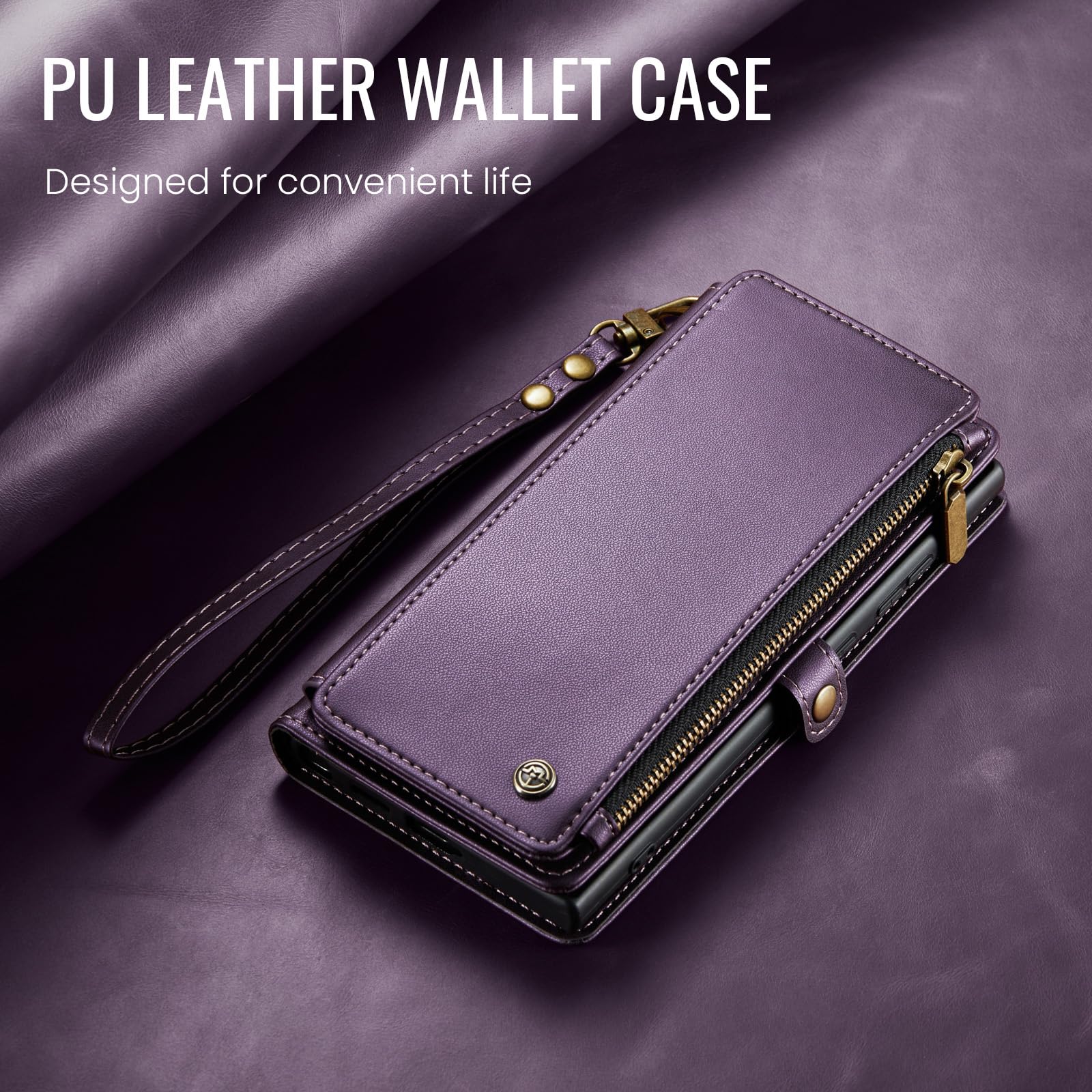 Samsung Galaxy S20 FE 5G Case Wallet - RFID Blocking PU Leather Cover with Magnetic Snap for Men & Women | Perfect for Travel & Daily Use