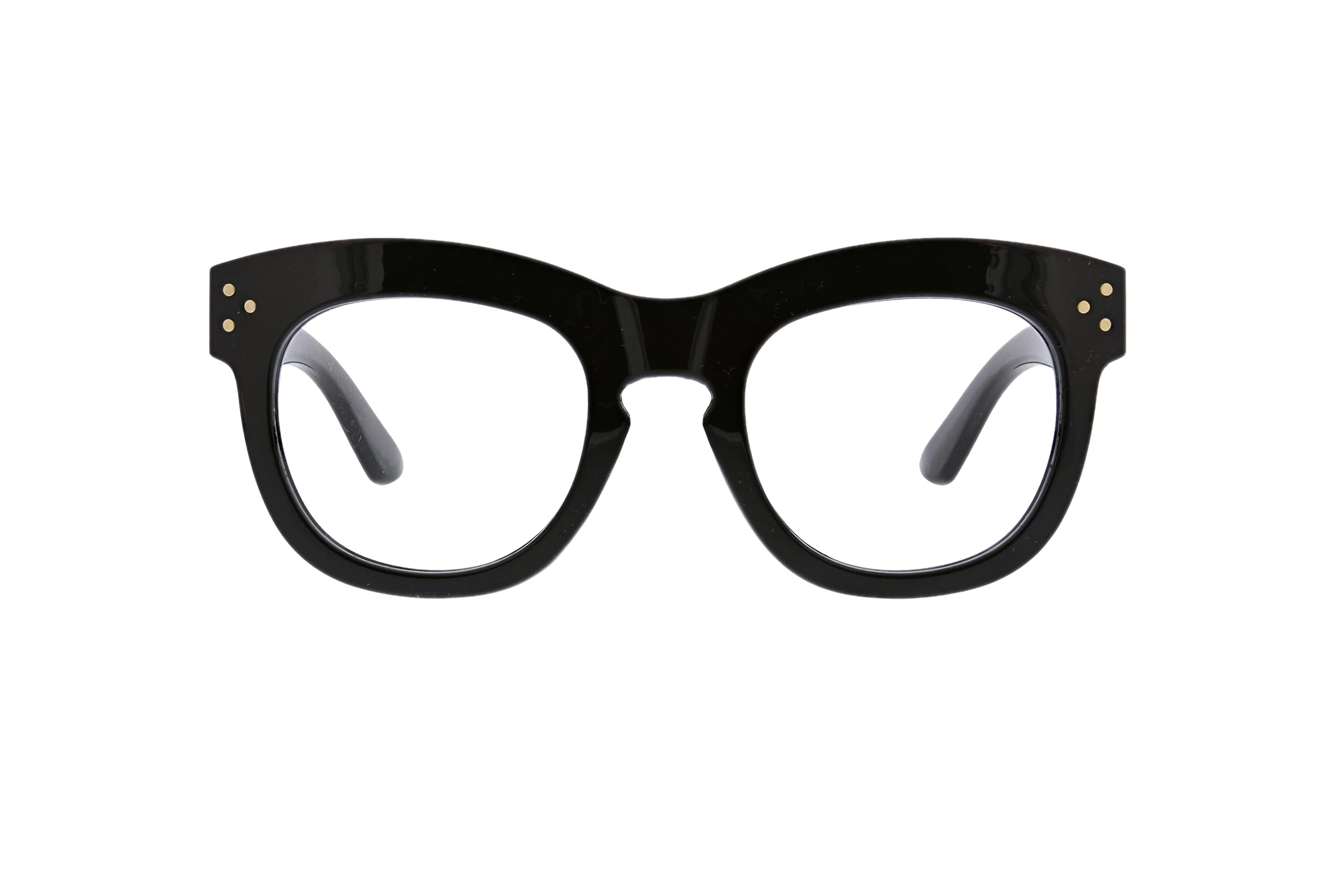 Peepers by PeeperSpecs Women's Bravado Oversized Blue Light Blocking Reading Glasses for Computer Work, Reading & Screen Time Relief - Stylish & Comfortable Eyewear for Office, Home & Digital Device Use