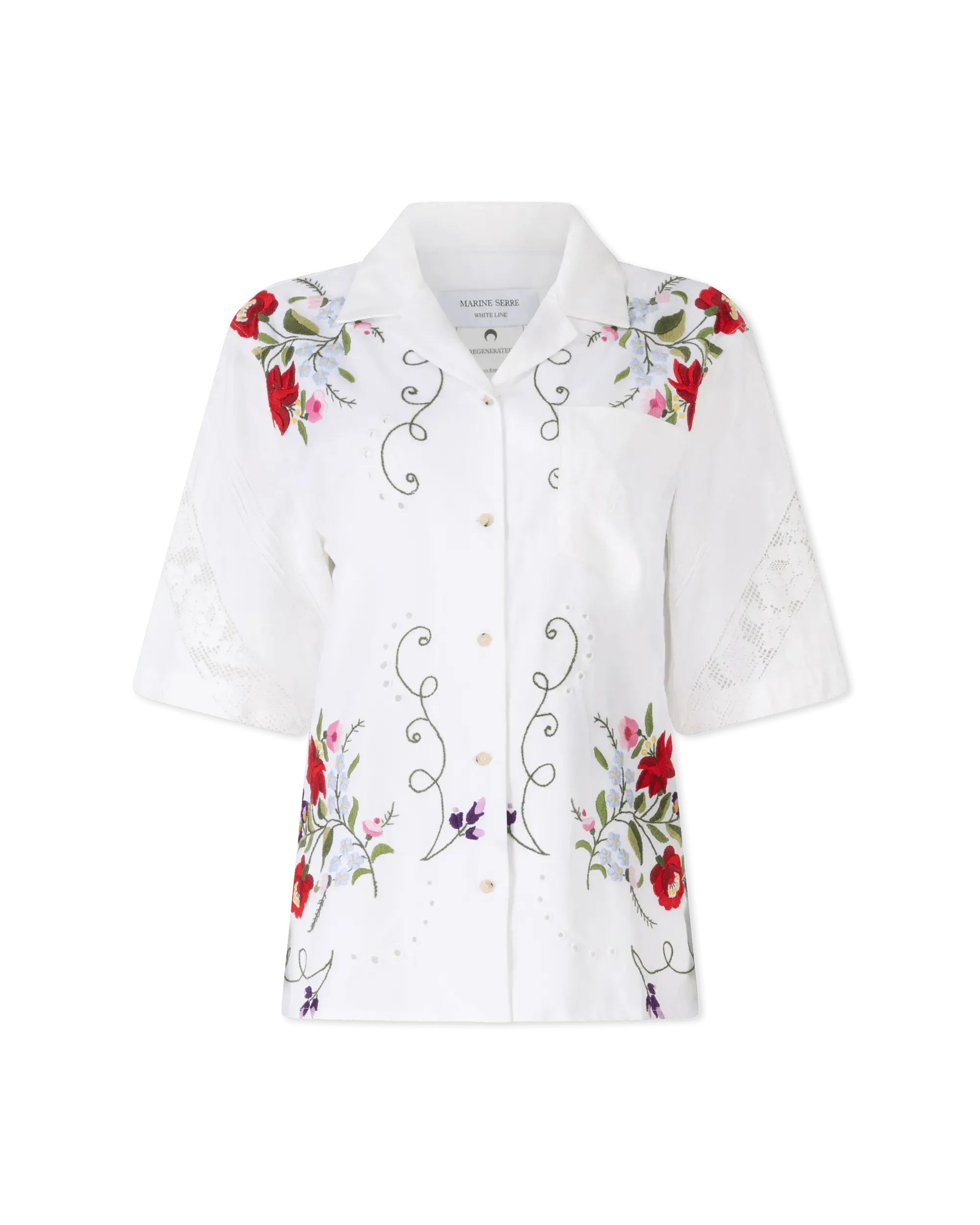 Stylish Embroidered Linen Shirt for Men & Women | Breathable Summer Casual Top | Perfect for Beach Vacations, Outdoor Picnics & Boho Fashion