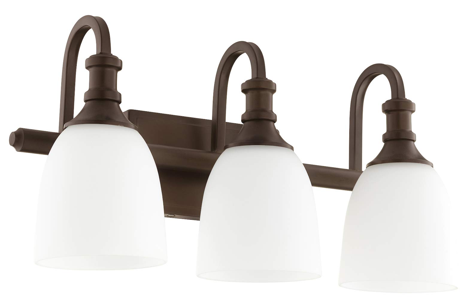 Richmond 3-Light Vanity Bathroom Fixture in Oiled Bronze Finish - Perfect for Bathroom Vanity, Powder Room, and Dressing Area Lighting